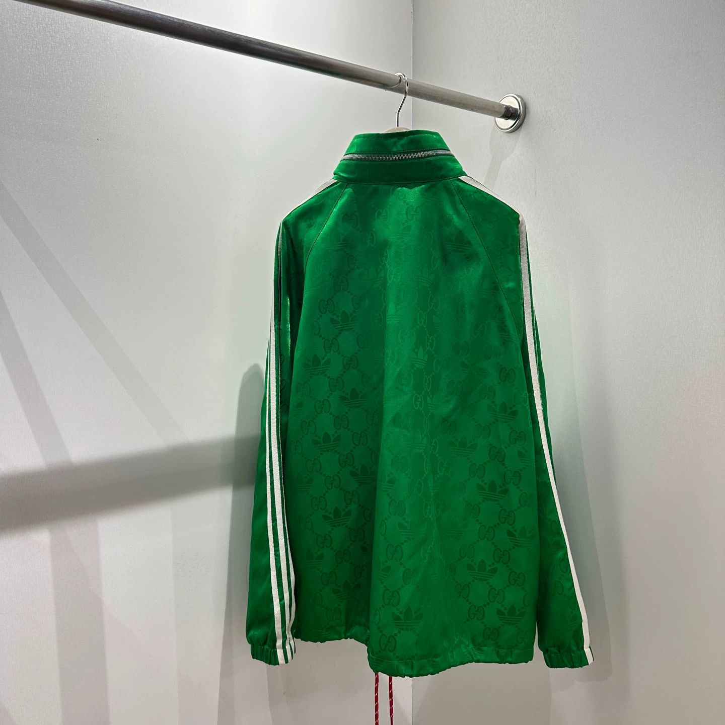 Gucci Gucci dp60 all over GG striped zip-up jacket 52 Size US L / EU 52-54 / 3 - 2 Thumbnail