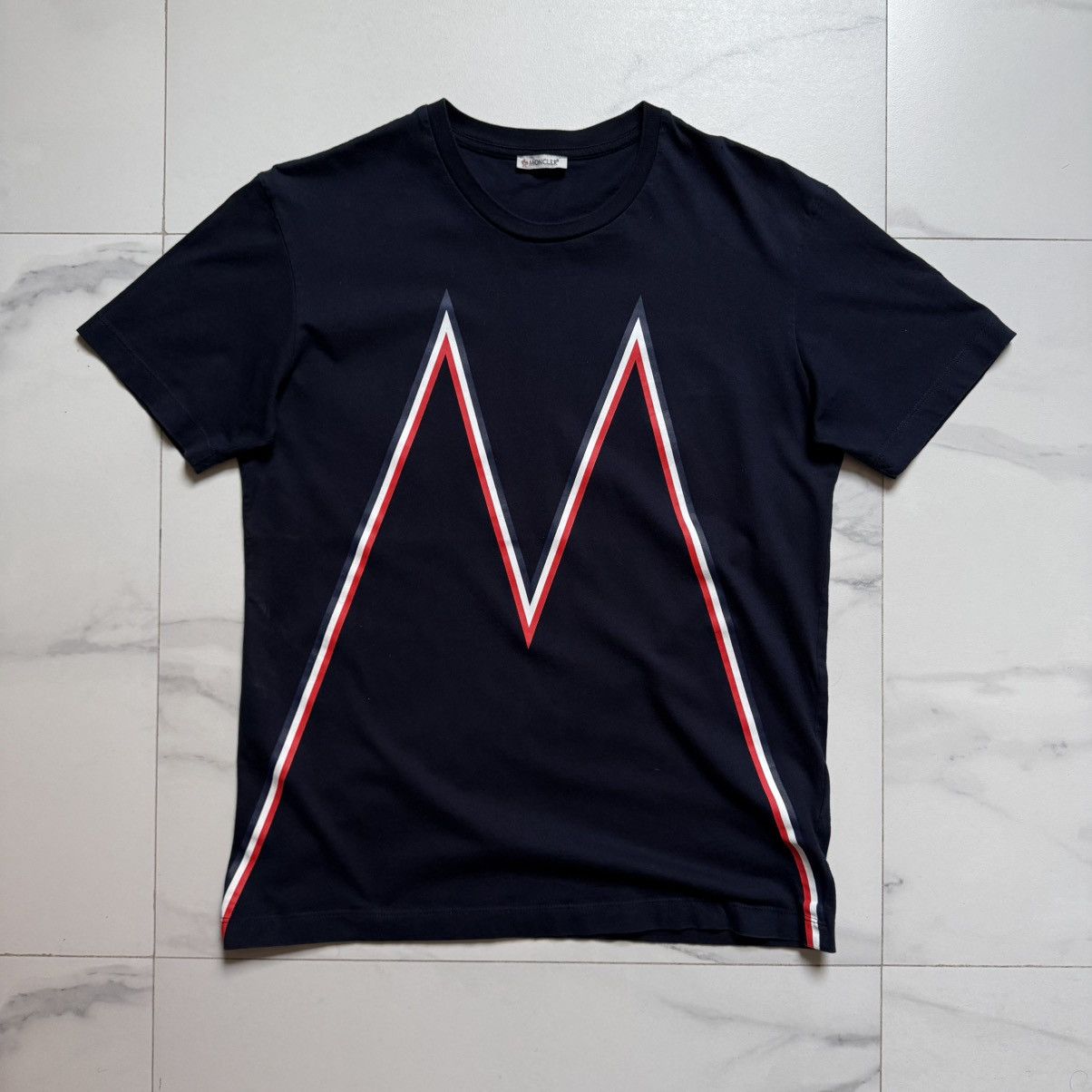 Moncler Moncler International Big Logo Tee Size US M / EU 48-50 / 2 - 2 Thumbnail