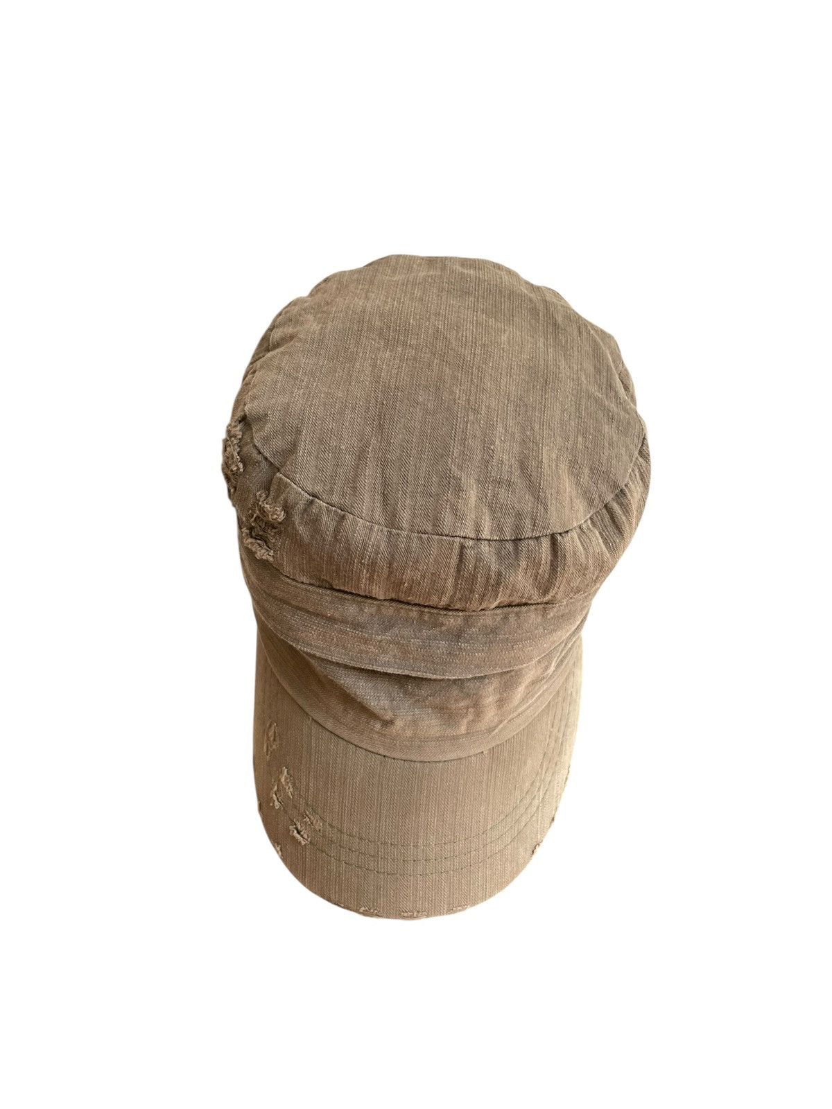 14th Addiction 2000s Mud Wash Grunge Gothic Cadet Hat Numbernine style Size ONE SIZE - 7 Thumbnail