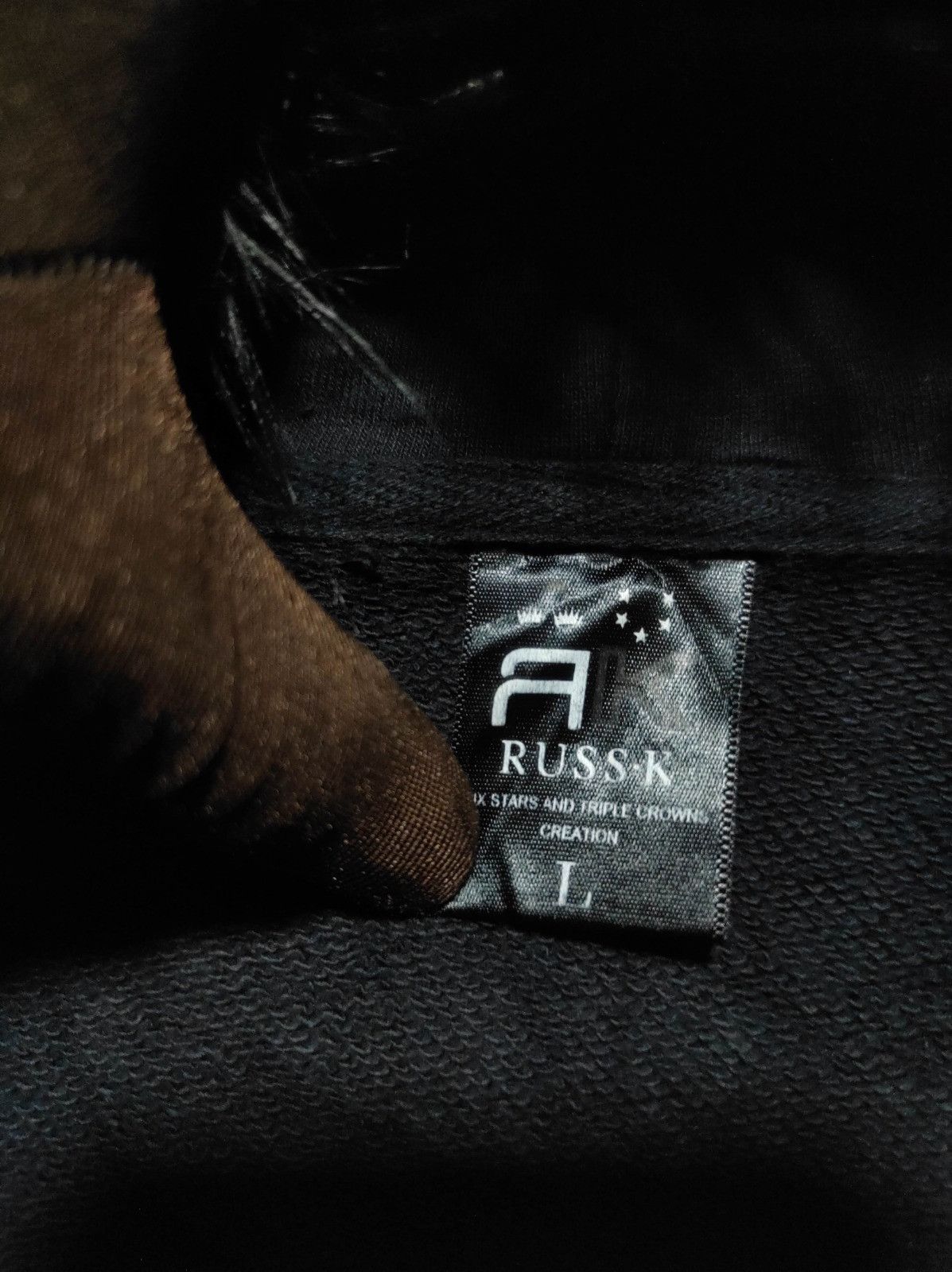 Japanese Brand Russ-K zipper fur hoodie ifsix LGB style Size US M / EU 48-50 / 2 - 10 Thumbnail
