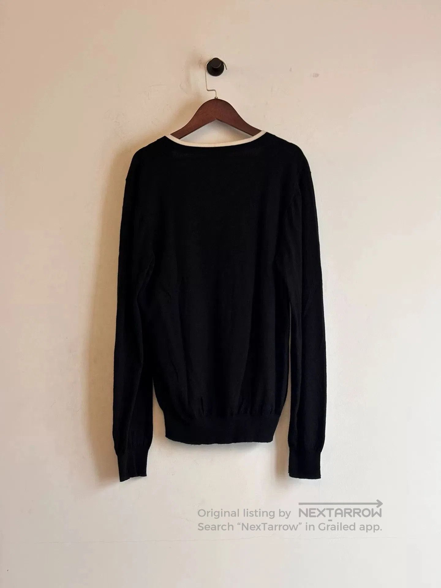 Dries Van Noten drapes van noten wool cardigan in classic style. Size US L / EU 52-54 / 3 - 3 Thumbnail