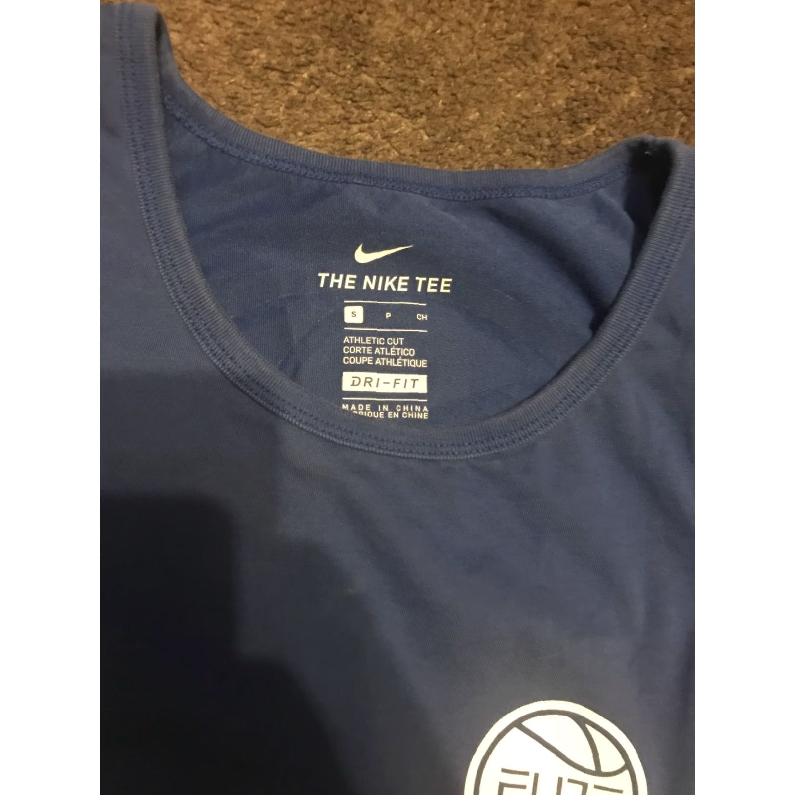 Nike Nike Dri Fit Elite Tank Top Basketball Shirt Blue White Sz Small Mens Tank Top Moisture Wicking 910109 480 Size US S / EU 44-46 / 1 - 3 Thumbnail