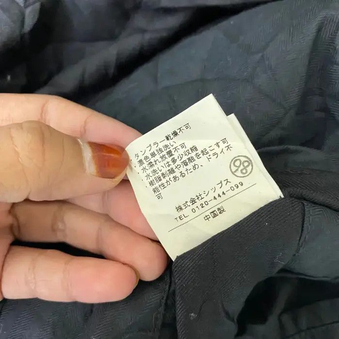 SHIPS Vtg SHIPS JAPAN DESIGNER Minimalist Motorcycle Jacket Coat Size US M / EU 48-50 / 2 - 5 Thumbnail
