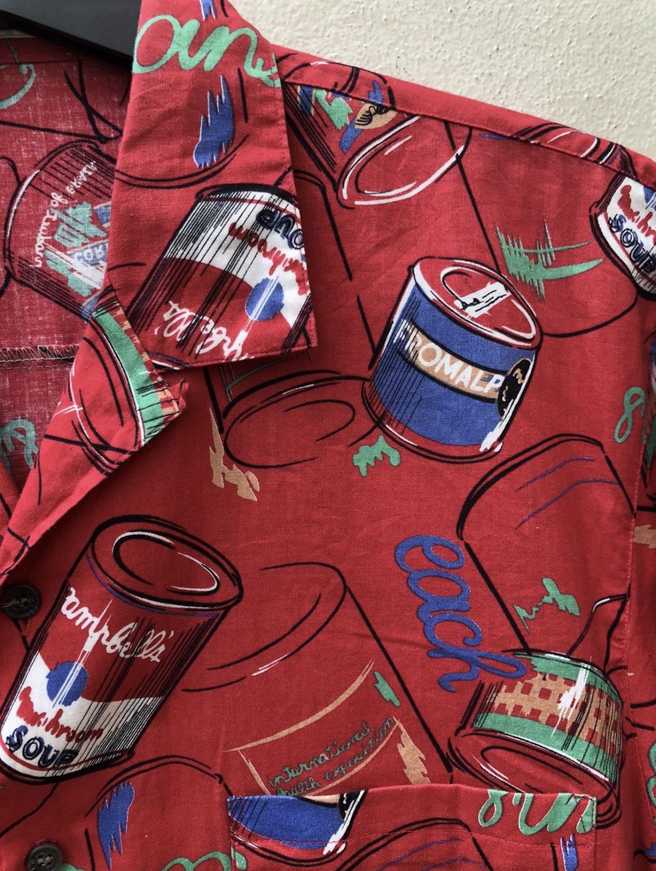 Japanese Brand Vintage Japanese Hawaiian Shirt Railway Outfitter Soup Can Size US S / EU 44-46 / 1 - 7 Thumbnail