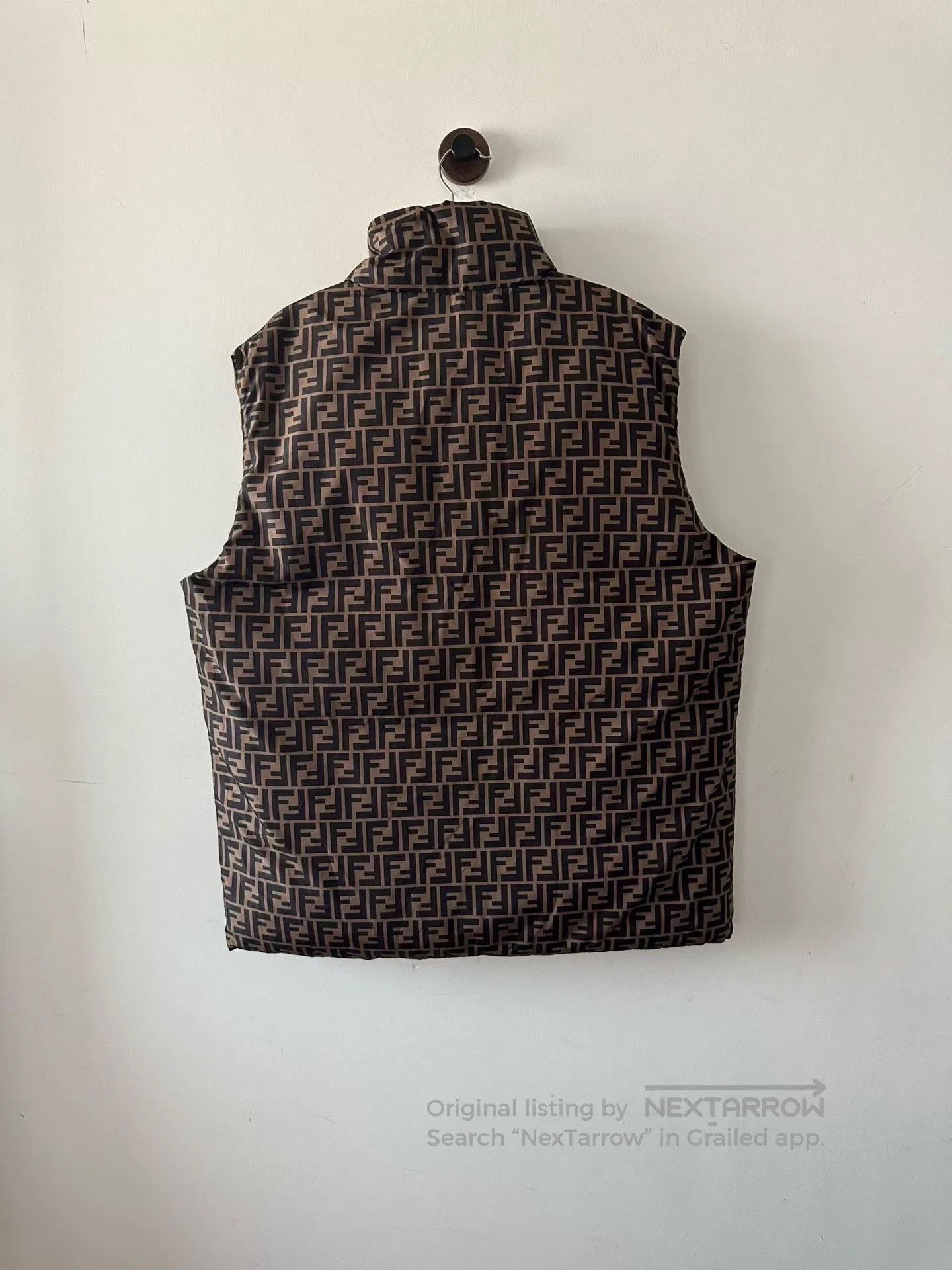 Fendi Fendi Reversible All-over Print Down Vest. Size US L / EU 52-54 / 3 - 2 Thumbnail