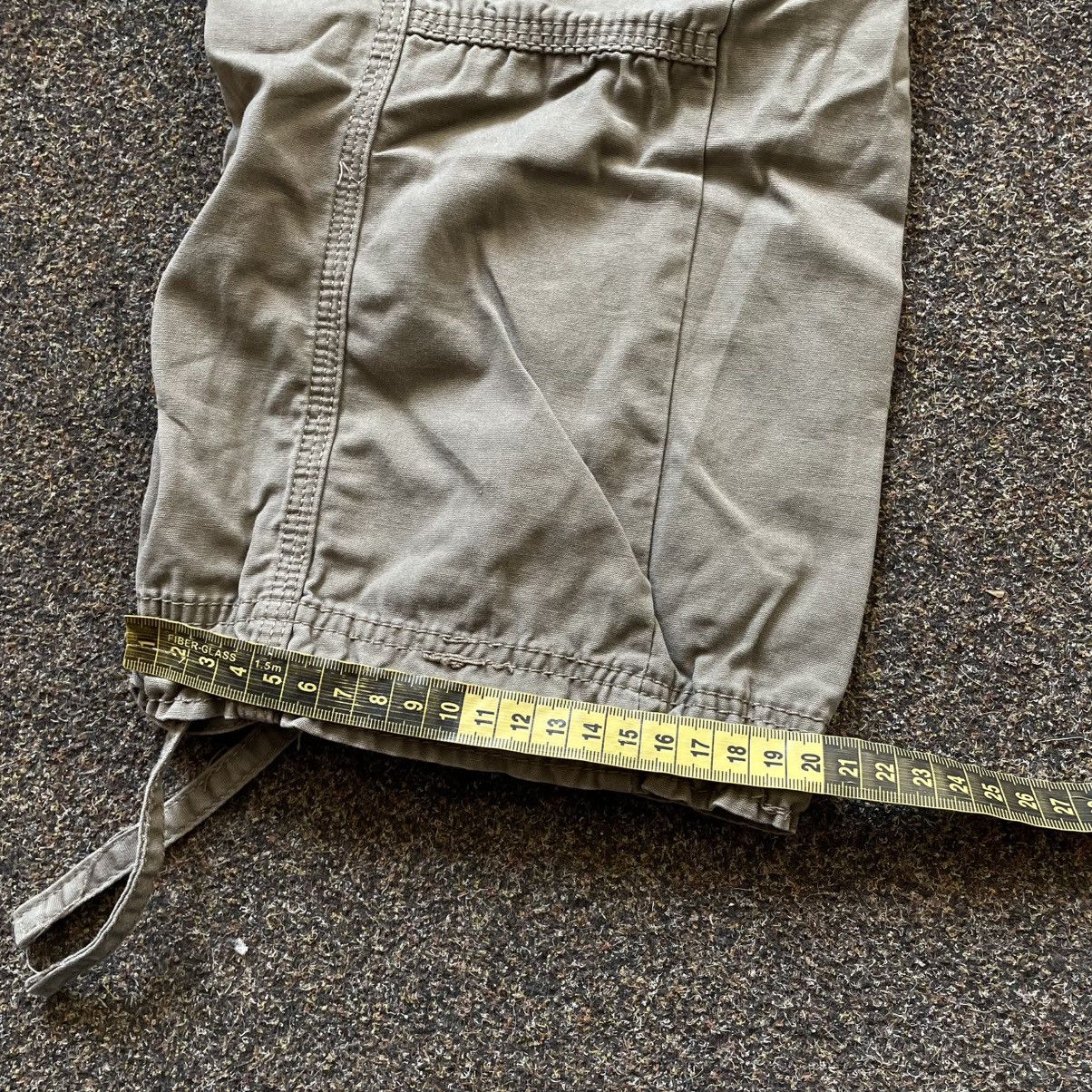 Vintage Vintage Y2K Baggy Cargo Pants Distressed Skate Logo 38 Size 38" / US 16 / IT 52 - 7 Thumbnail