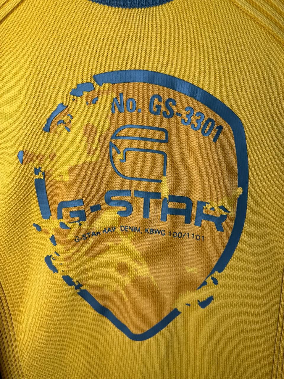 G-Star G Star raw sweaterk Knitted spellout logo size XLarge Size US XL / EU 56 / 4 - 3 Thumbnail