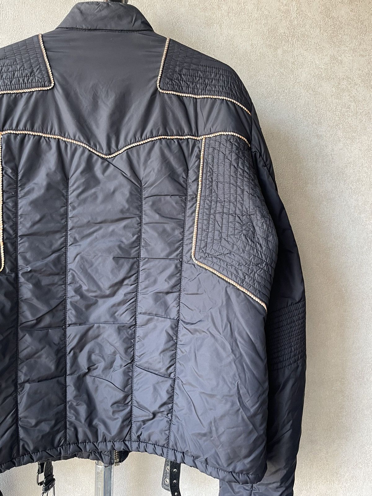 Just Cavalli Vintage Just Cavalli Archive Biker Jacket Racing Rare Size US L / EU 52-54 / 3 - 15 Thumbnail