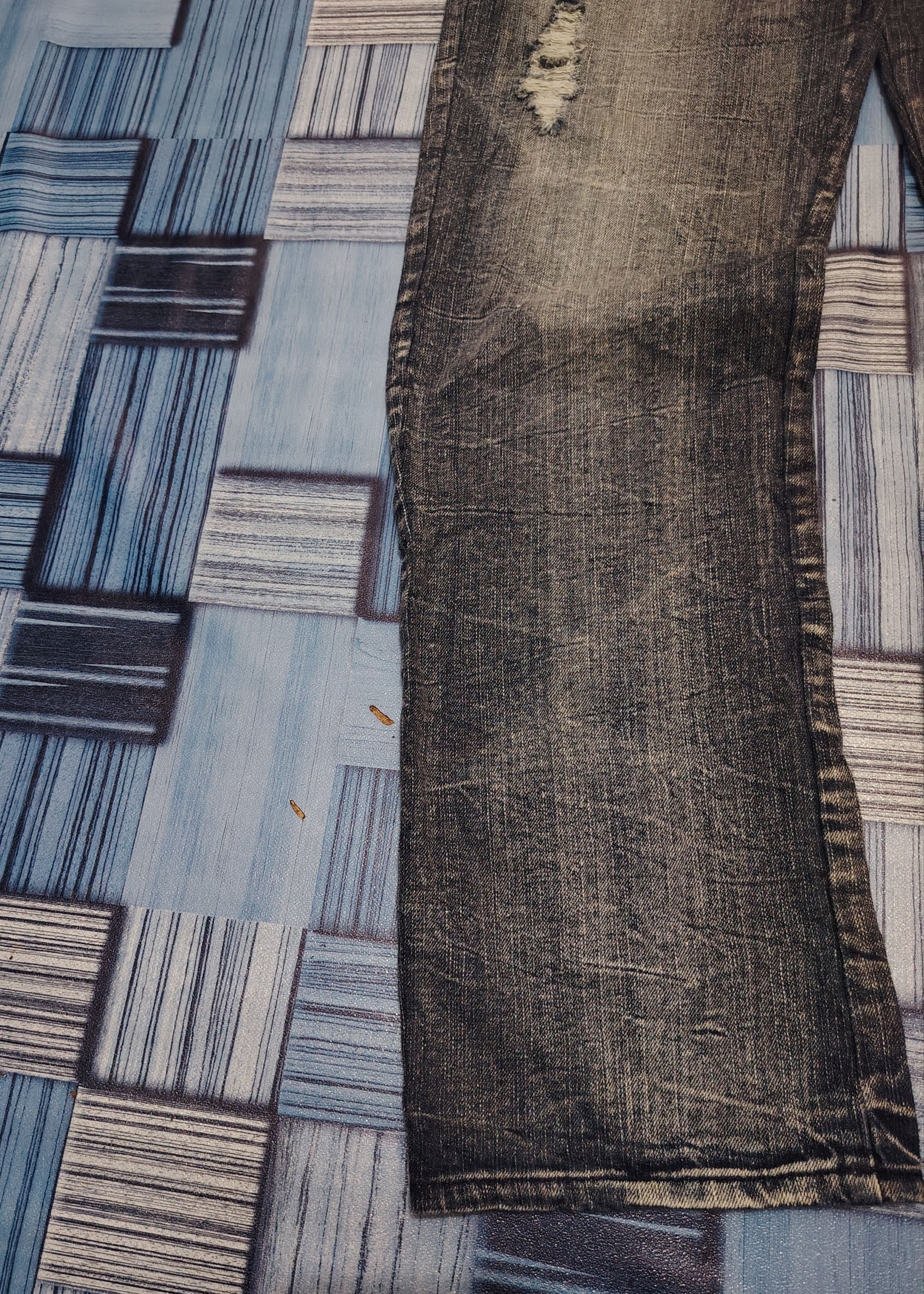 Who Decides War Japanese Originalstyle Double Waist Distressed jeans Patches Size US 30 / EU 46 - 8 Thumbnail