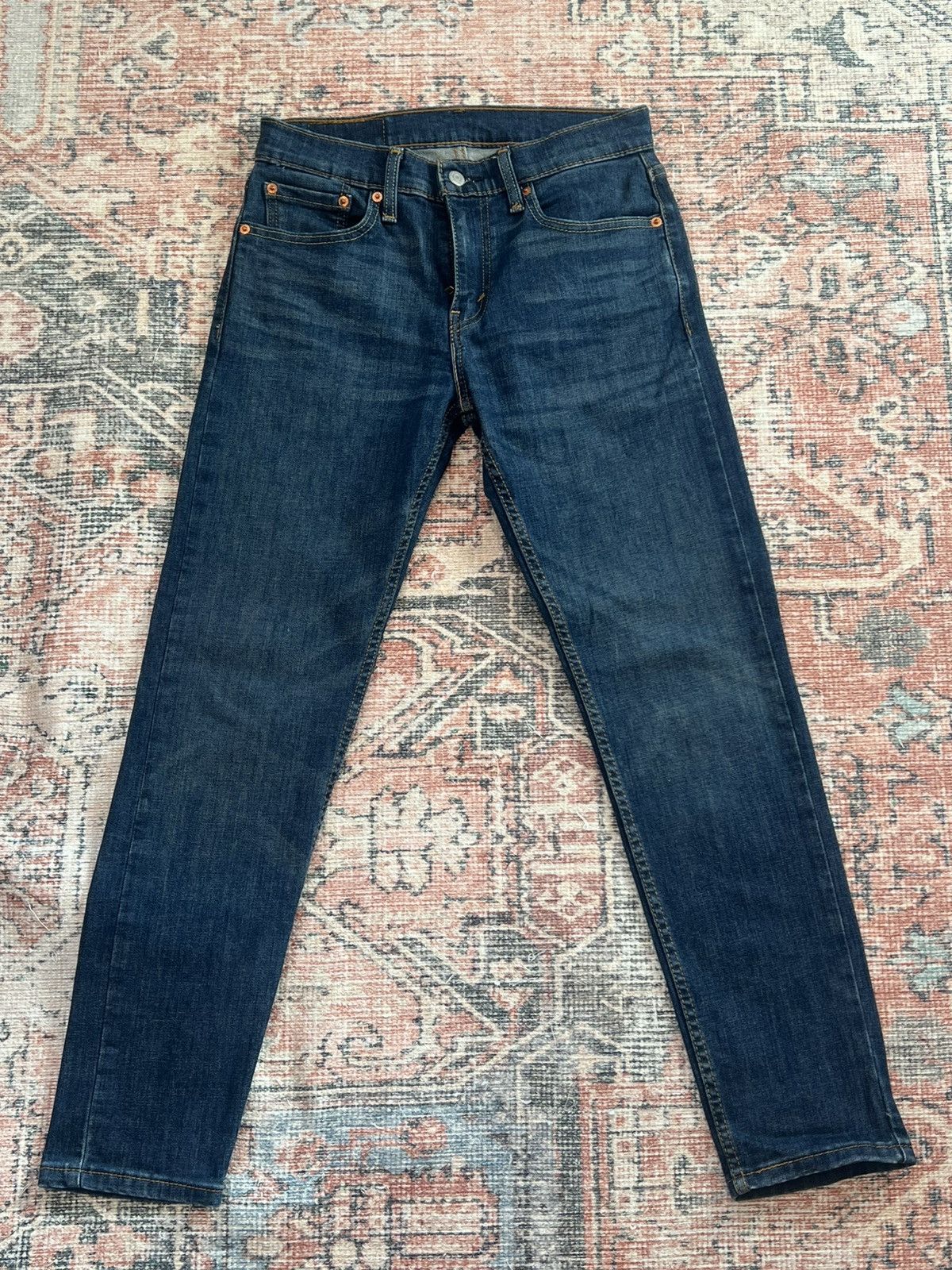 Levis - 512 - 28W 30L - Washed Blue