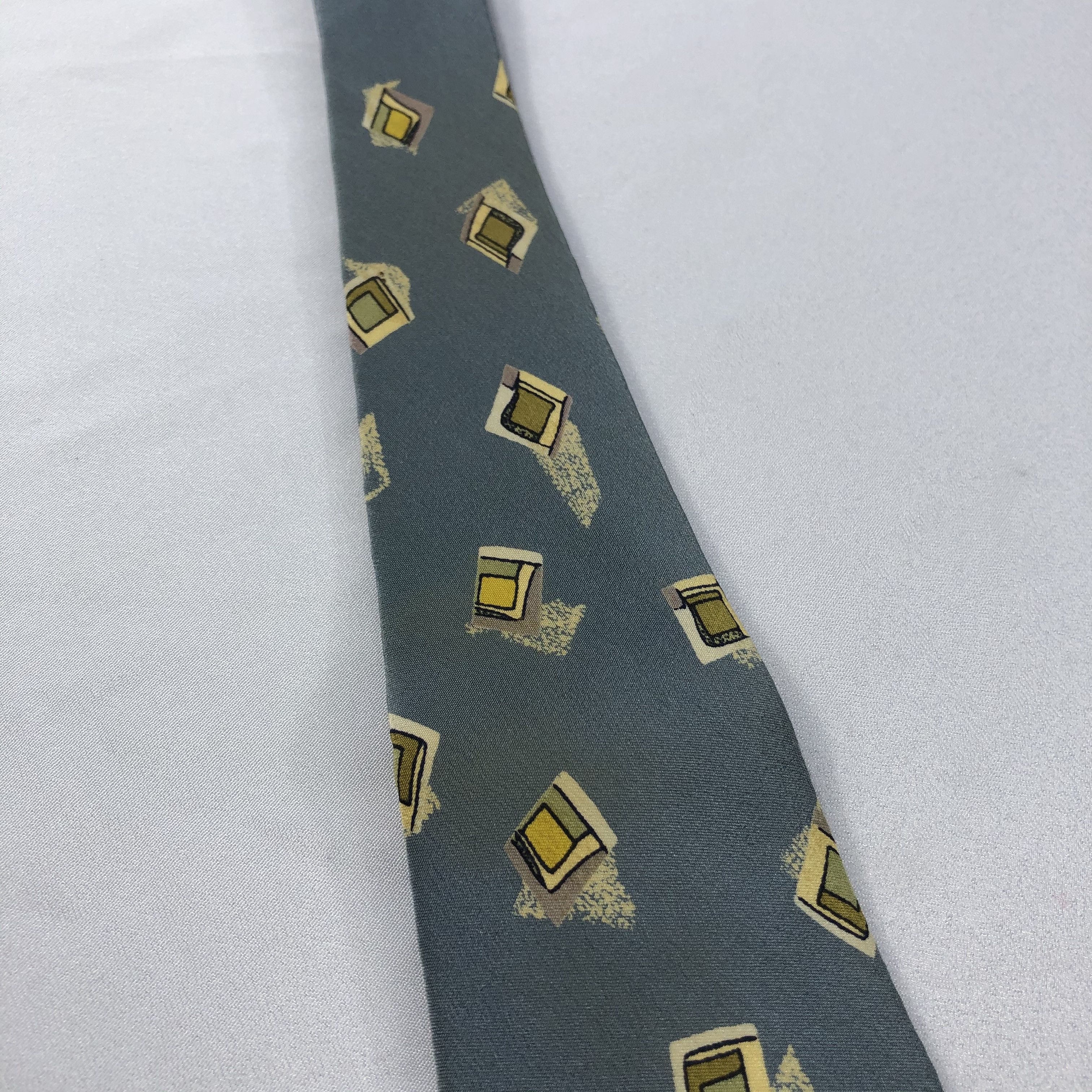 Issey Miyake × Japanese Brand × Vintage Issey Miyake Silk Neck Ties T109 Size ONE SIZE - 7 Thumbnail