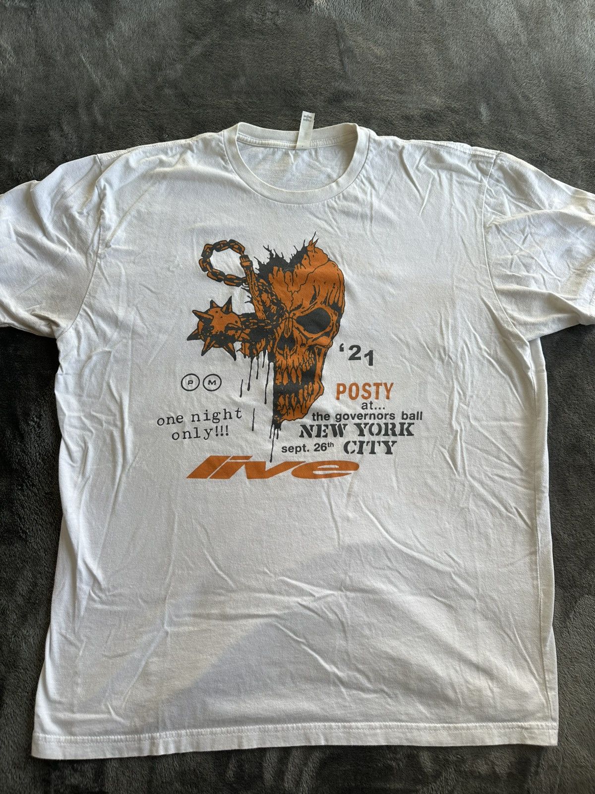 Rap Tees Post Malone govball NYC tee Size US XL / EU 56 / 4 - 1 Thumbnail