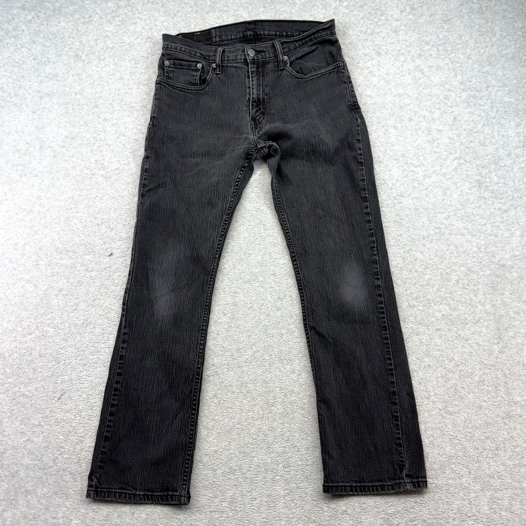 Levi's Levi’s 559 Jeans Men’s 32 x 30 Black Denim Relaxed Straight Fit Stretch Casual Regular None 559 Jeans Mens Regular Black Denim Straight 32x30 Size US 32 / EU 48 - 2 Thumbnail