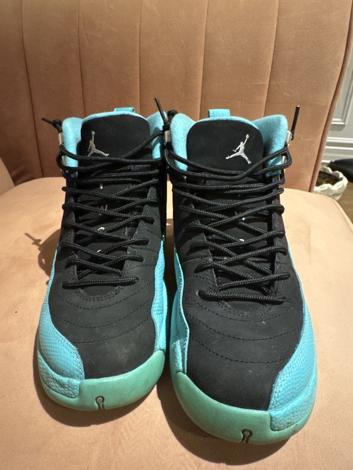 Jordan Brand Air Jordan 12 Hyper Jade Size US 6.5 / EU 39-40 - 2 Thumbnail