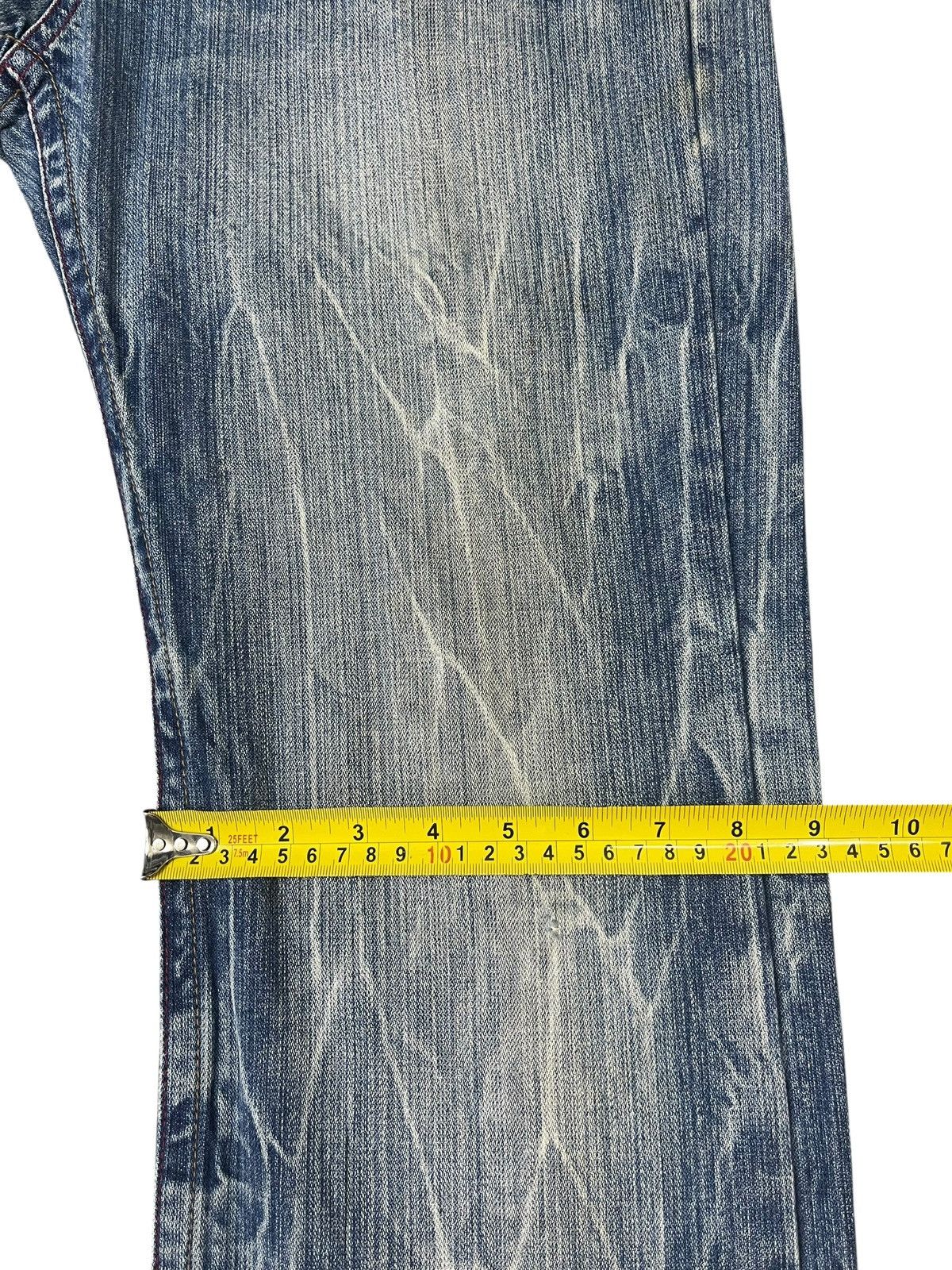 Japanese Brand Vintage B.S Raw Distressed Jeans Size US 34 / EU 50 - 11 Thumbnail