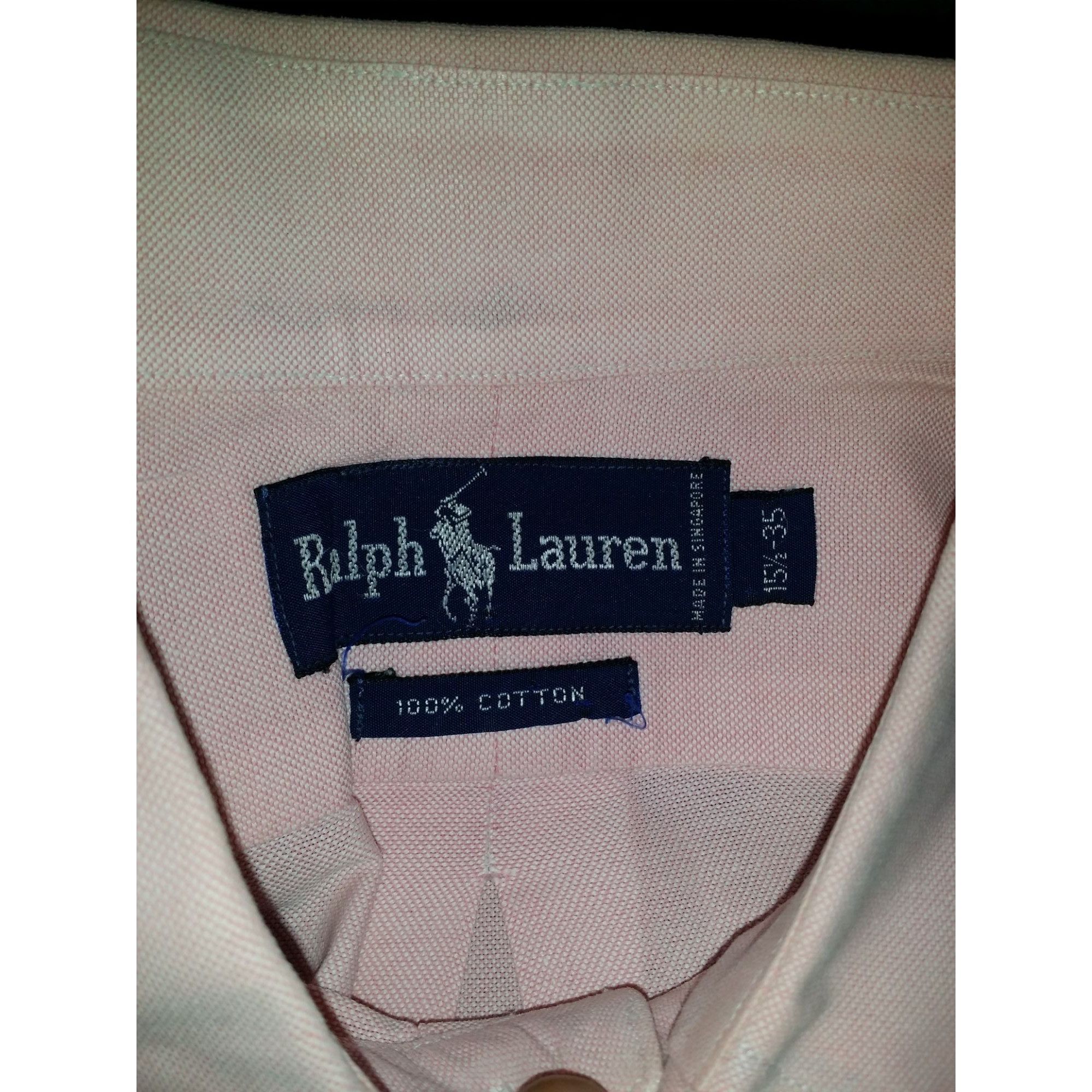 Ralph Lauren Ralph Lauren Button Up Shirt Men Sz L Pink Cotton Long Sleev Size US L / EU 52-54 / 3 - 5 Thumbnail