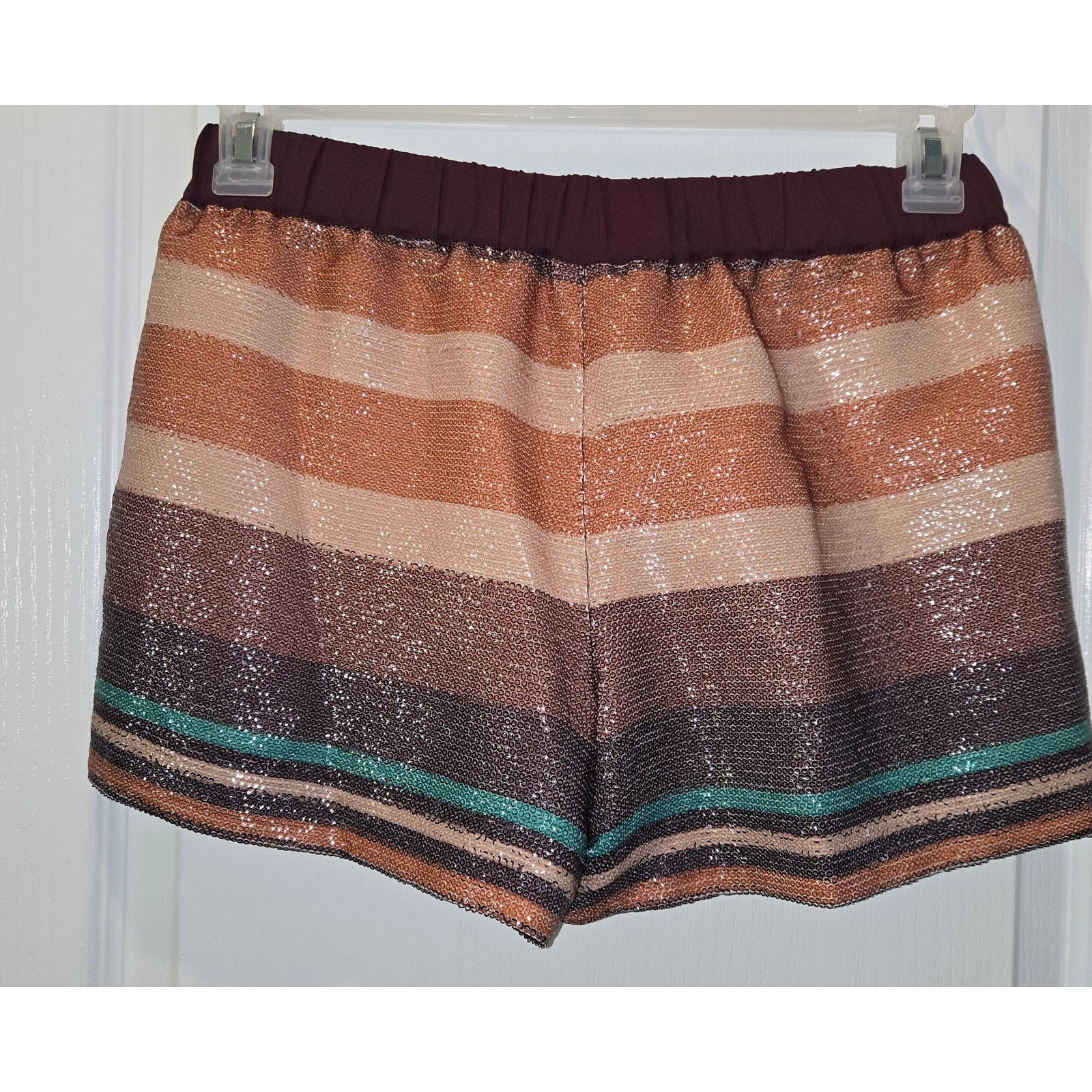 Loft Loft sequin shorts lined sz XS Size 26" / US 2 / IT 38 - 2 Thumbnail