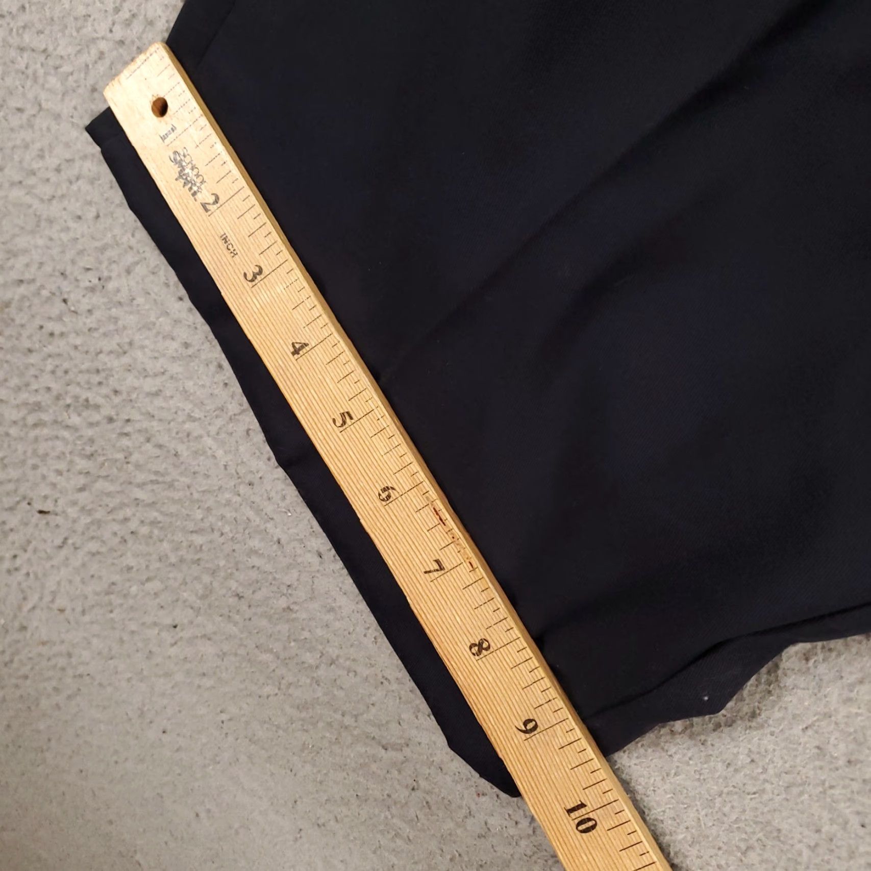 Chaps Chaps Men's Dress Pants 38x29 Black Wool Blend Slim Fit Casual Business Size US 38 / EU 54 - 6 Thumbnail