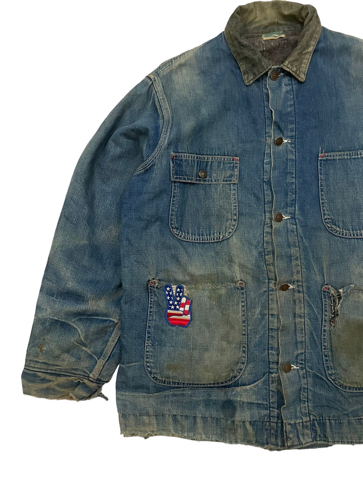 Sears × Vintage Vintage 70s Sears Thrashed Core Jacket Size US L / EU 52-54 / 3 - 2 Thumbnail
