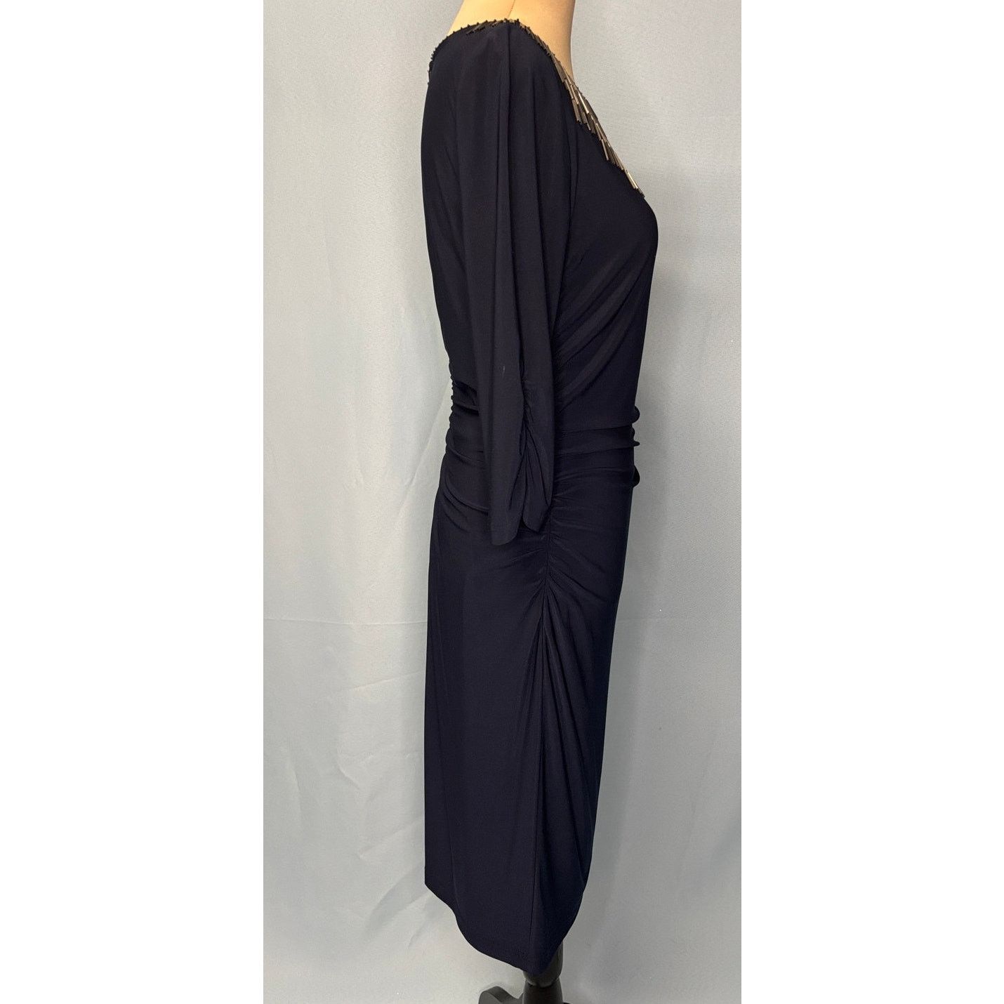 Adrianna Papell ADRIANNA PAPELL Women’s Silky Stretch Knit Dress | Size 10 Size L / US 10 / IT 46 - 7 Thumbnail