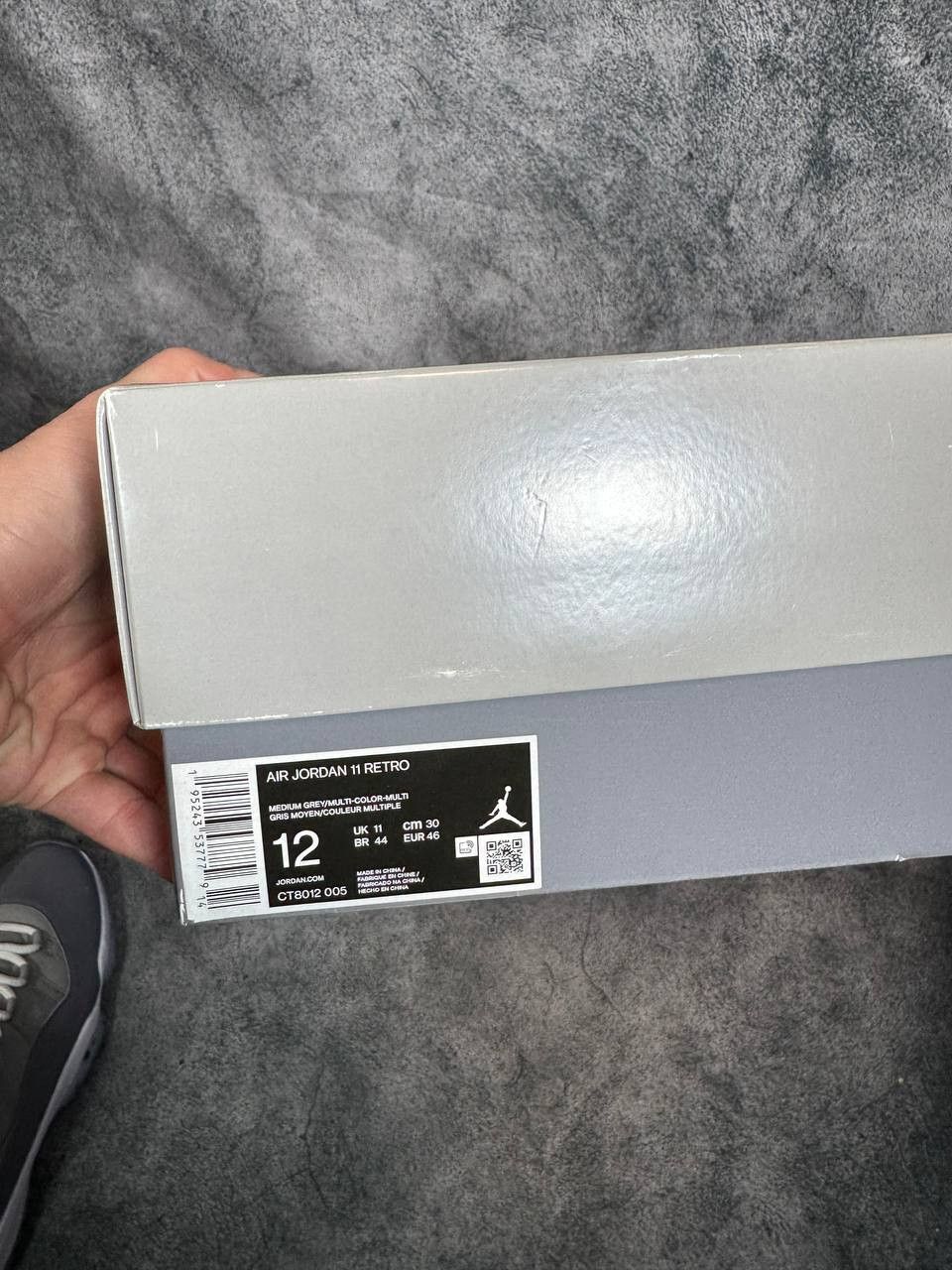 Jordan Brand Size 12 | Jordan 11 Cool Gray With Box | Pre-Owned Size US 12 / EU 45 - 6 Thumbnail