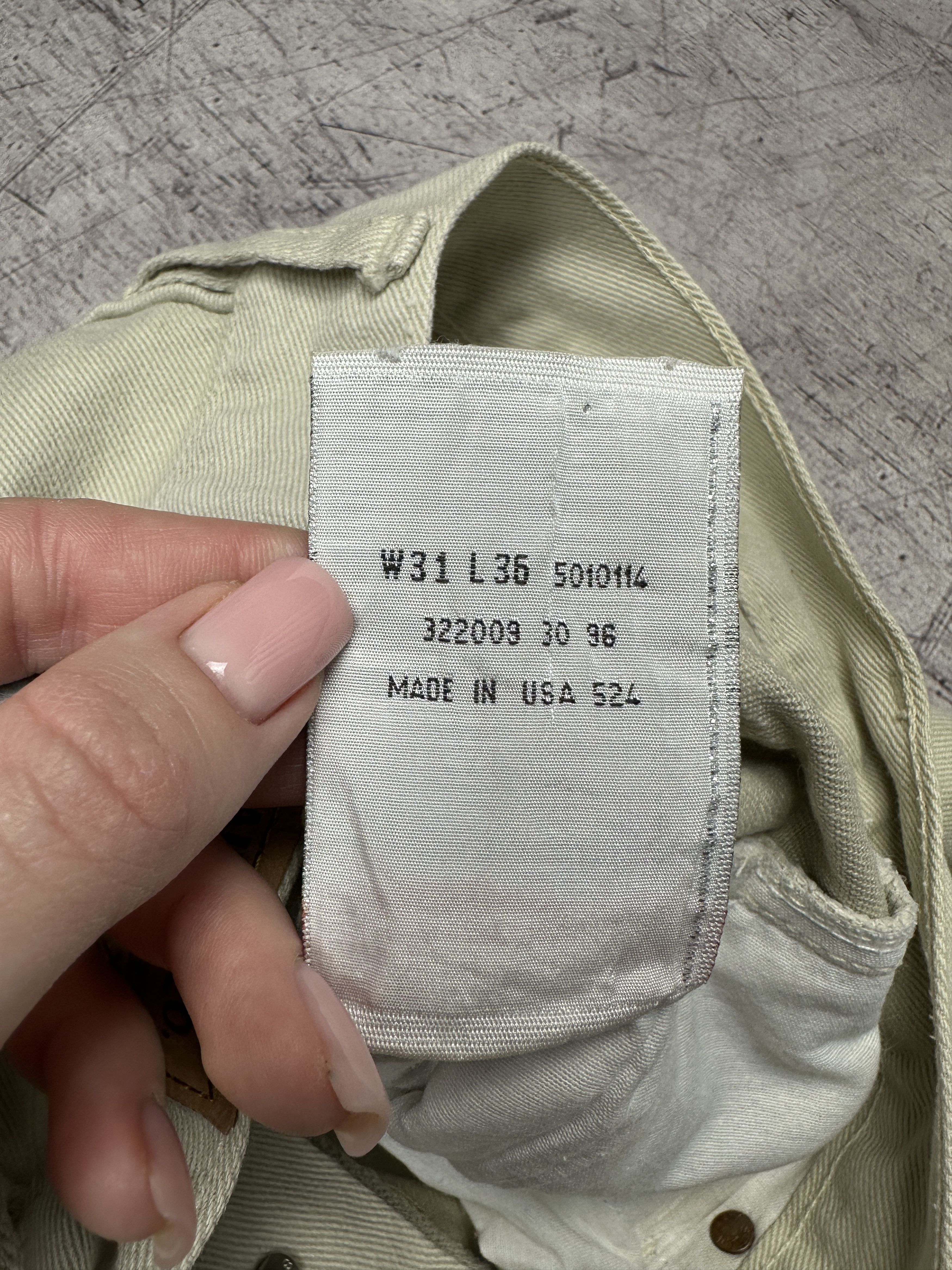 Levi's Levi's 501 Vintage Mens Denim Pants Jeans Made in USA Size US 31 - 10 Thumbnail