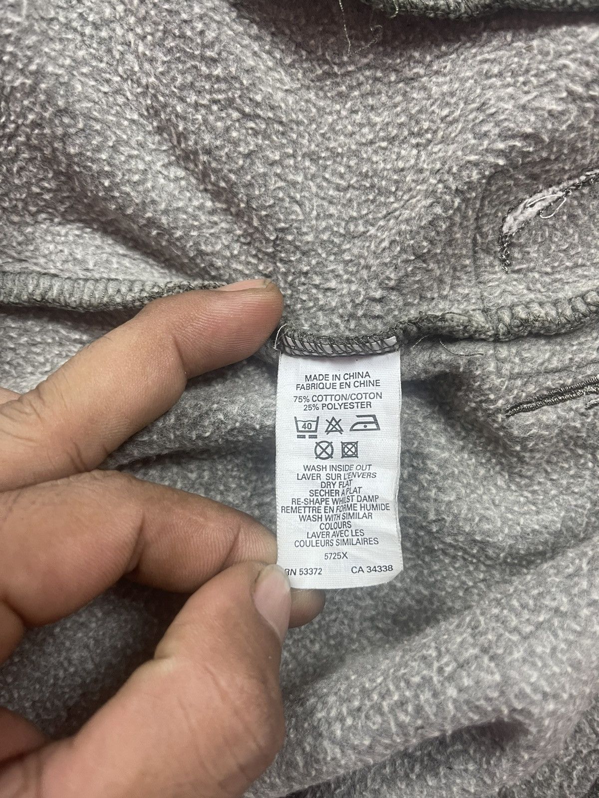 Fcuk Jeans hoodie faded streetwear
