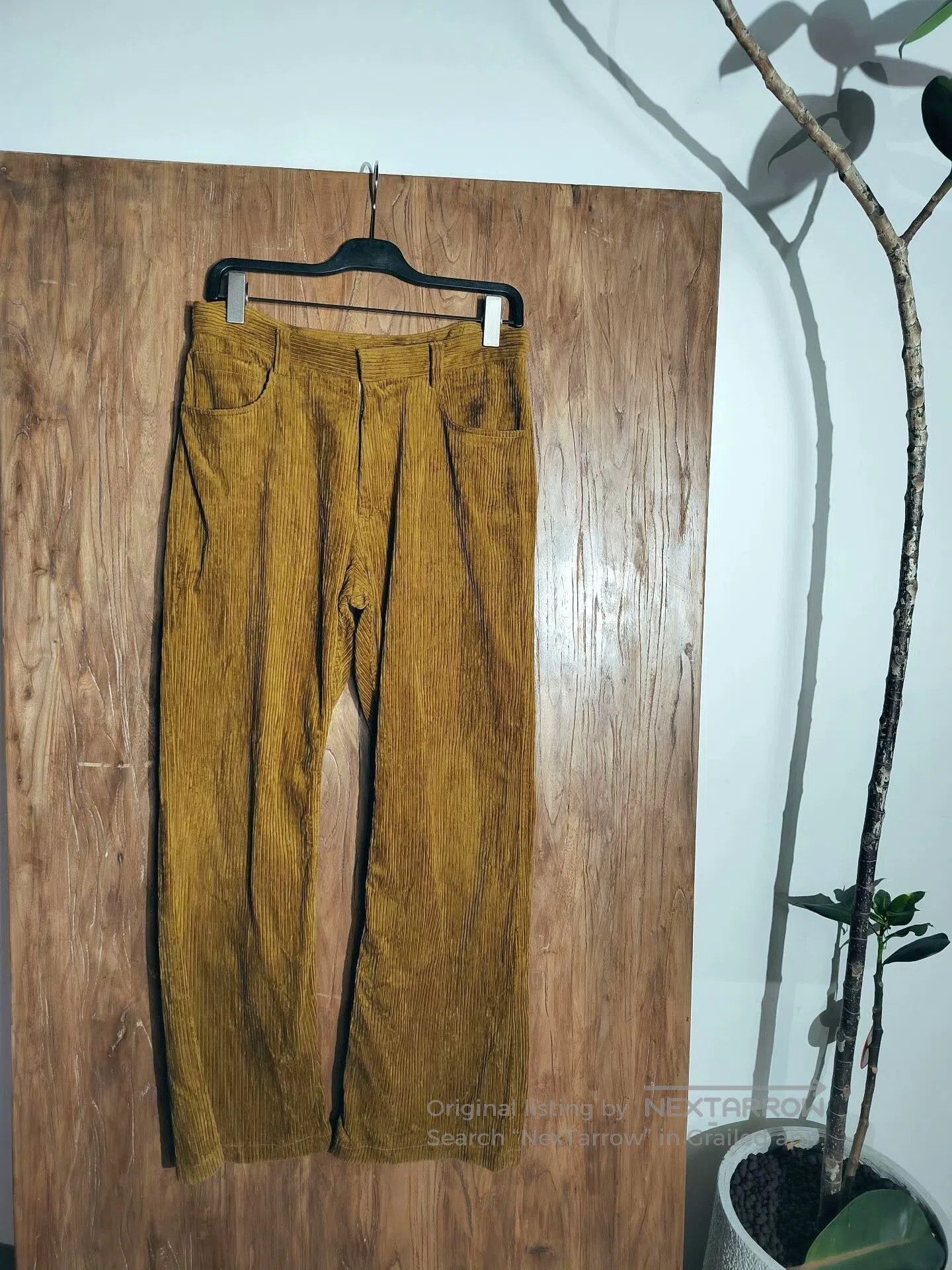Prada Prada Wide-Leg Corduroy Pants. Size 33" - 1 Thumbnail