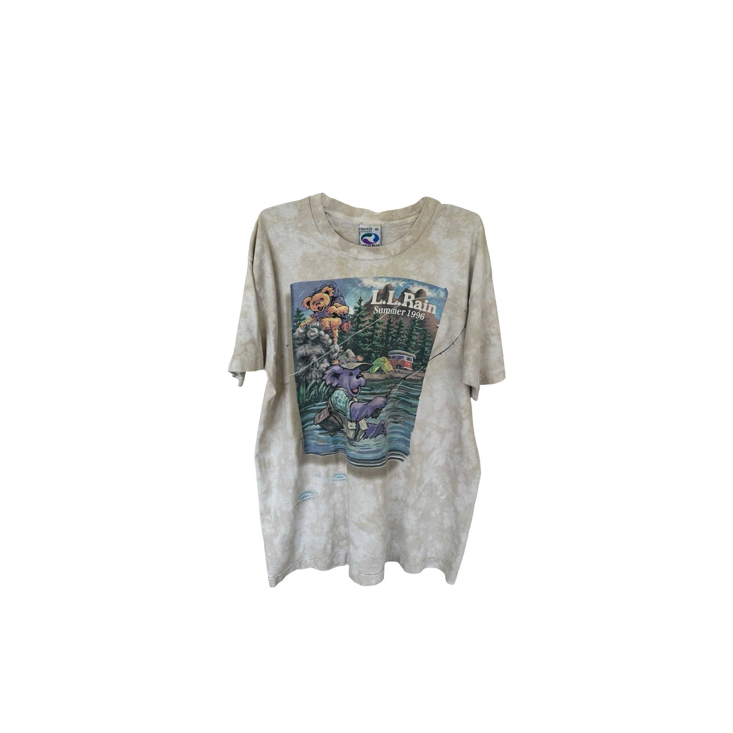 Vintage Grateful Dead LL Rain 1996 Size US XL / EU 56 / 4 - 1 Thumbnail