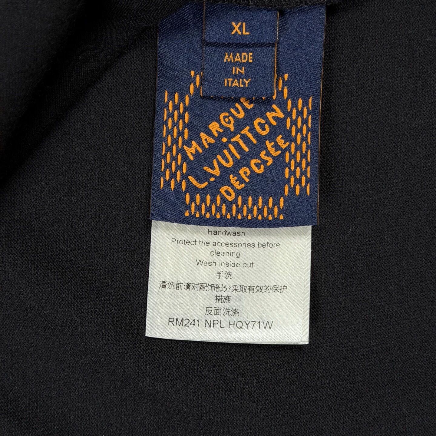 Louis Vuitton LV x Pharrell Beaded Black Short-Sleeve XL Size US XL / EU 56 / 4 - 4 Thumbnail