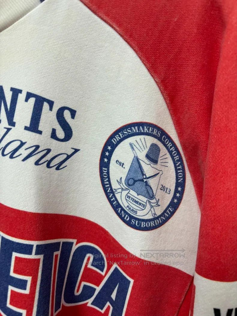Vetements VETEMENTS Race Track Sportswear Long Sleeve Size US XS / EU 42 / 0 - 3 Thumbnail