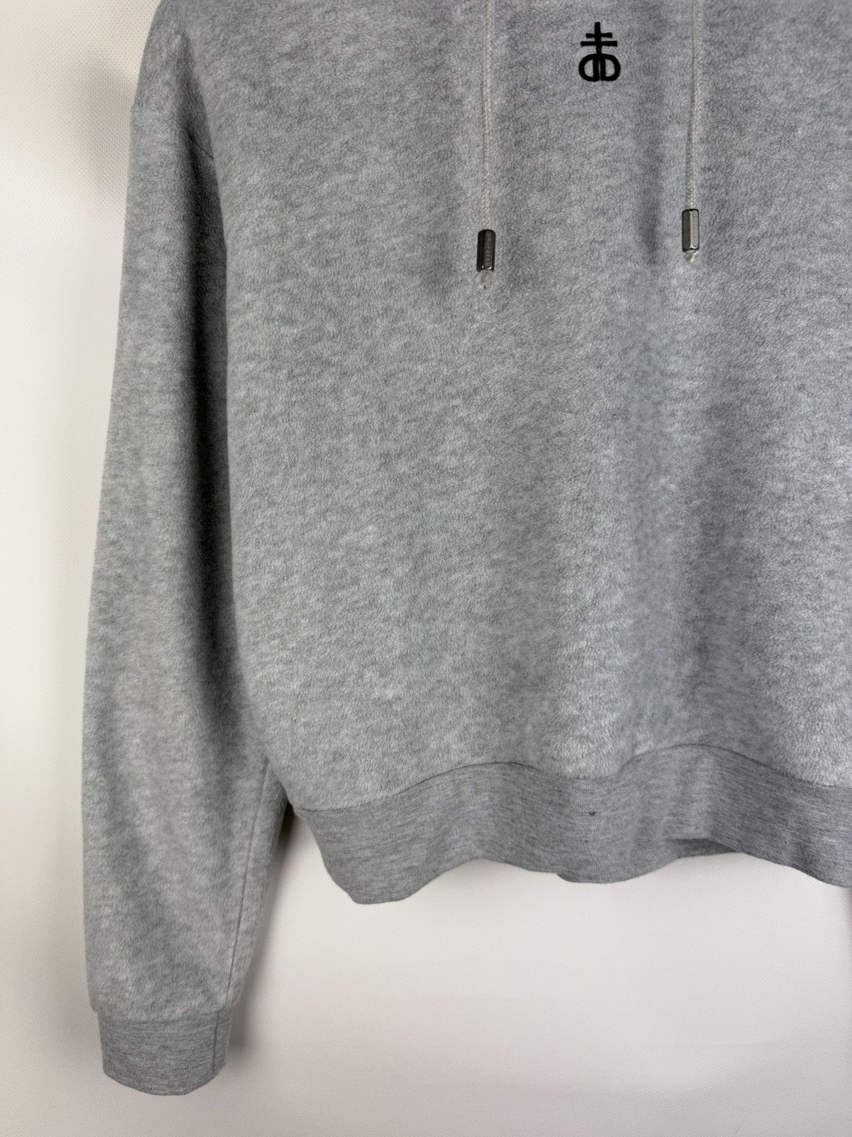 Drop Dead Drop Dead Ladies Y2K Fleece Sherpa Lined Hoodie Pullover Size M / US 6-8 / IT 42-44 - 7 Thumbnail