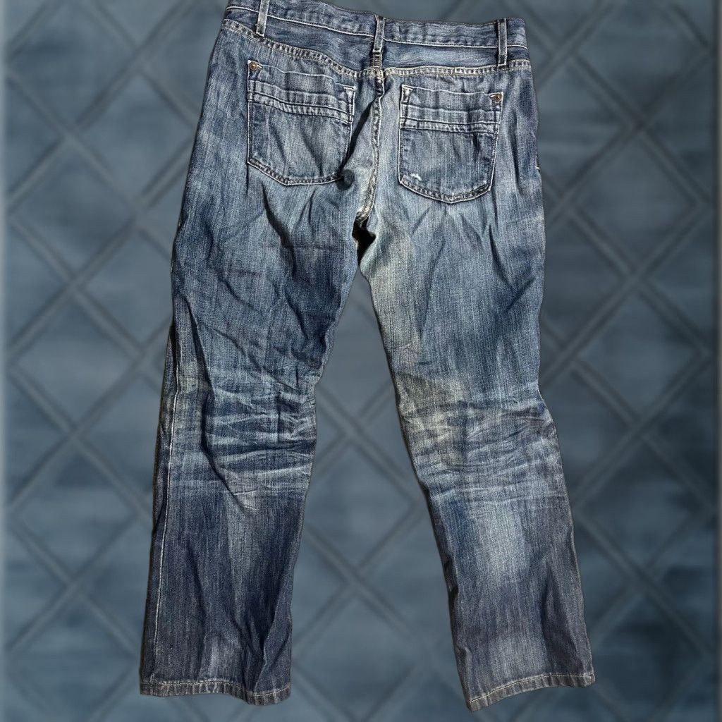 Gap VINTAGE Gap Jeans 1969 Womens 27/4 Cropped Inseam 26” Stretch Limited Edition USA Dark Blue Slim Retro USA Womens Gap 1969 jeans Size 27" / US 4 / IT 40 - 1 Thumbnail