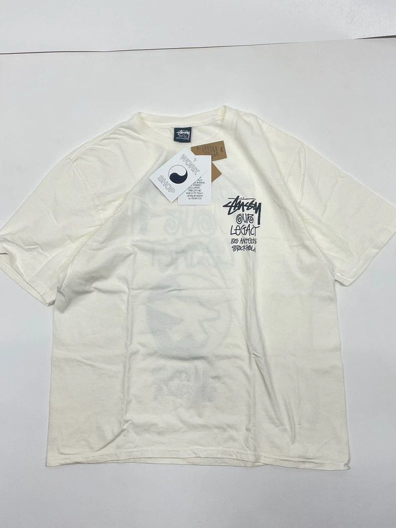 Our Legacy Our Legacy Yin Yang Surfman short sleeve co-branded wash T Size US L / EU 52-54 / 3 - 1 Thumbnail