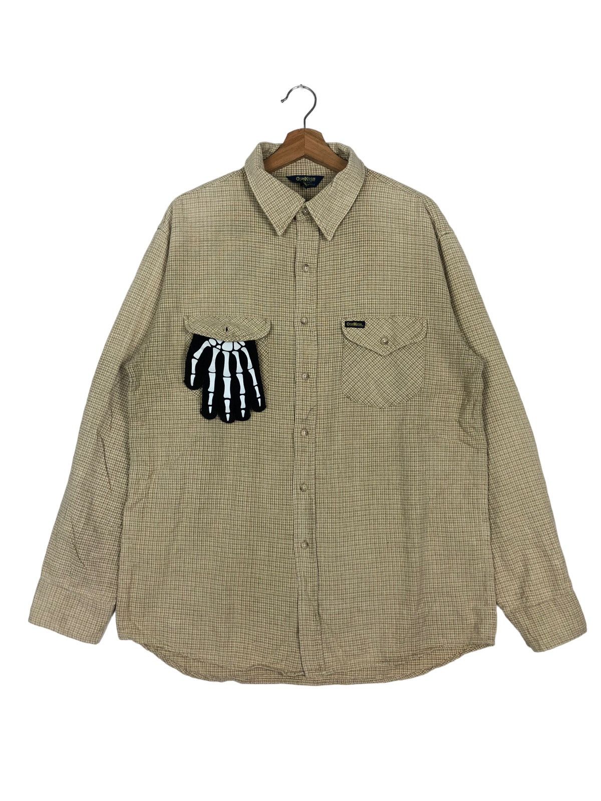 Japanese Brand 🔥90’s Vintage Chore Jacket Oshkosh Tartan Design Size US M / EU 48-50 / 2 - 1 Thumbnail