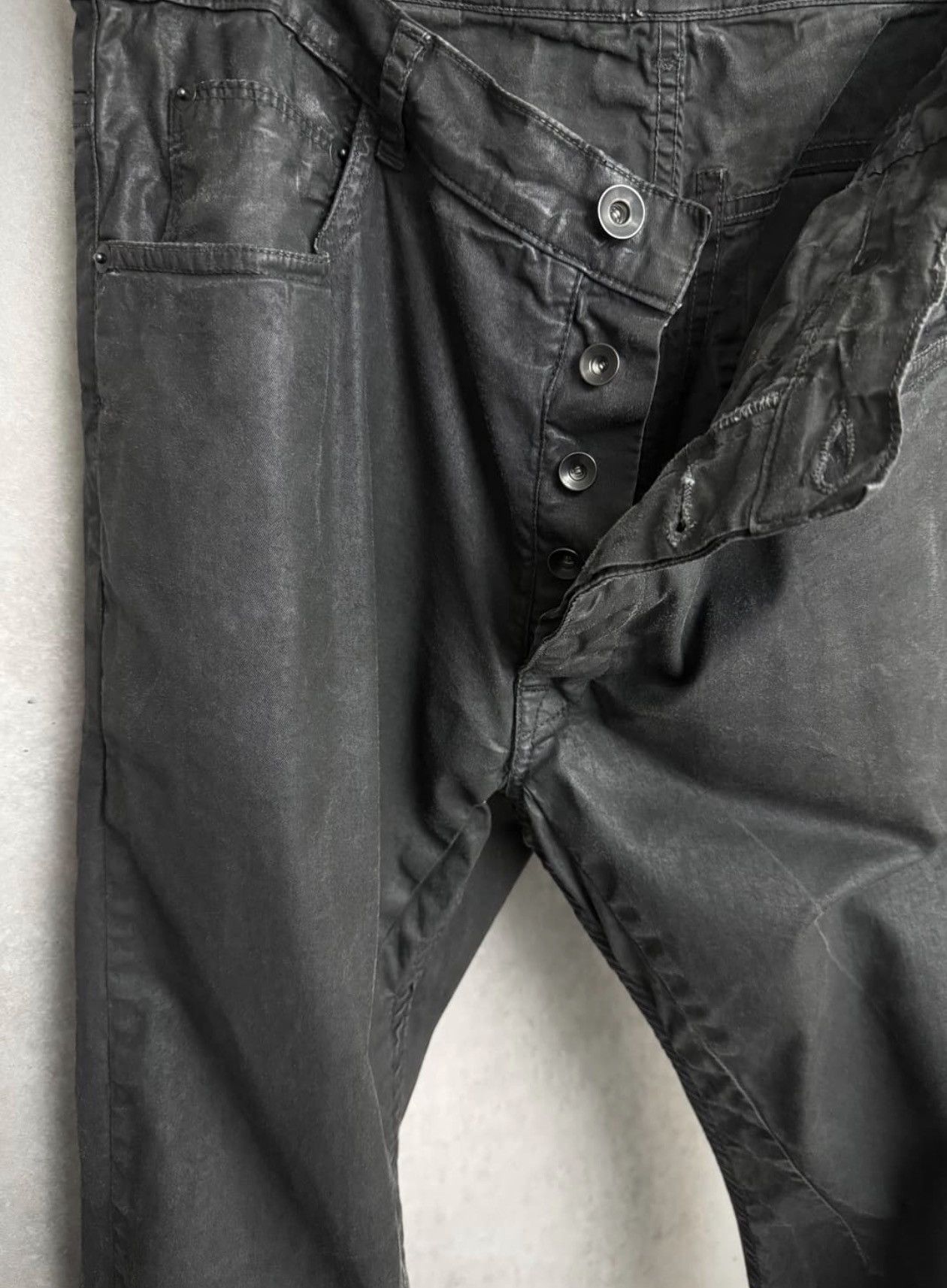 Rick Owens Drkshdw Rick owens torrence cut cropped denim jeans Size US 30 / EU 46 - 4 Thumbnail