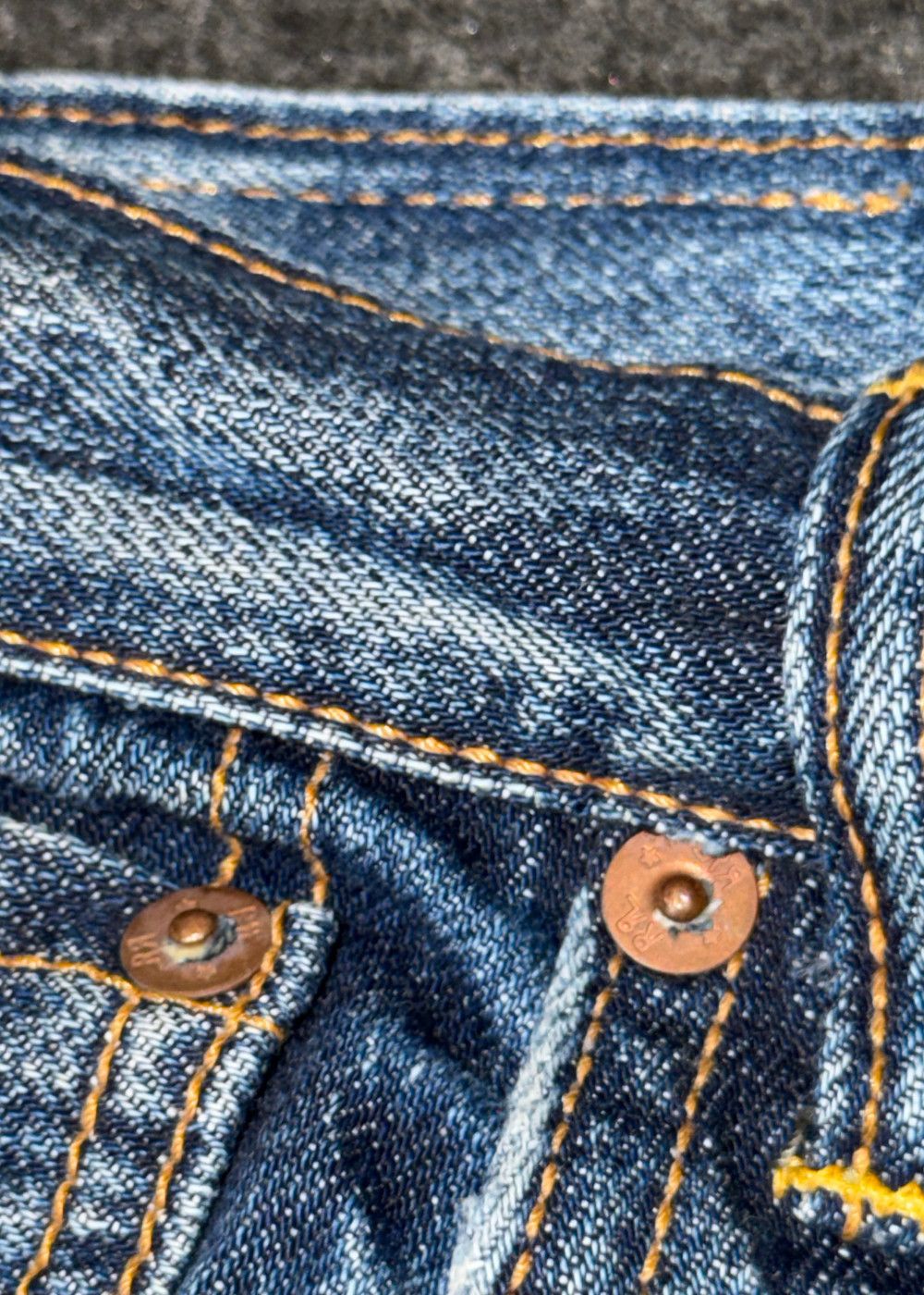 Early 2000s RRL USA Selvedge Bootcut Denim Jean image 10