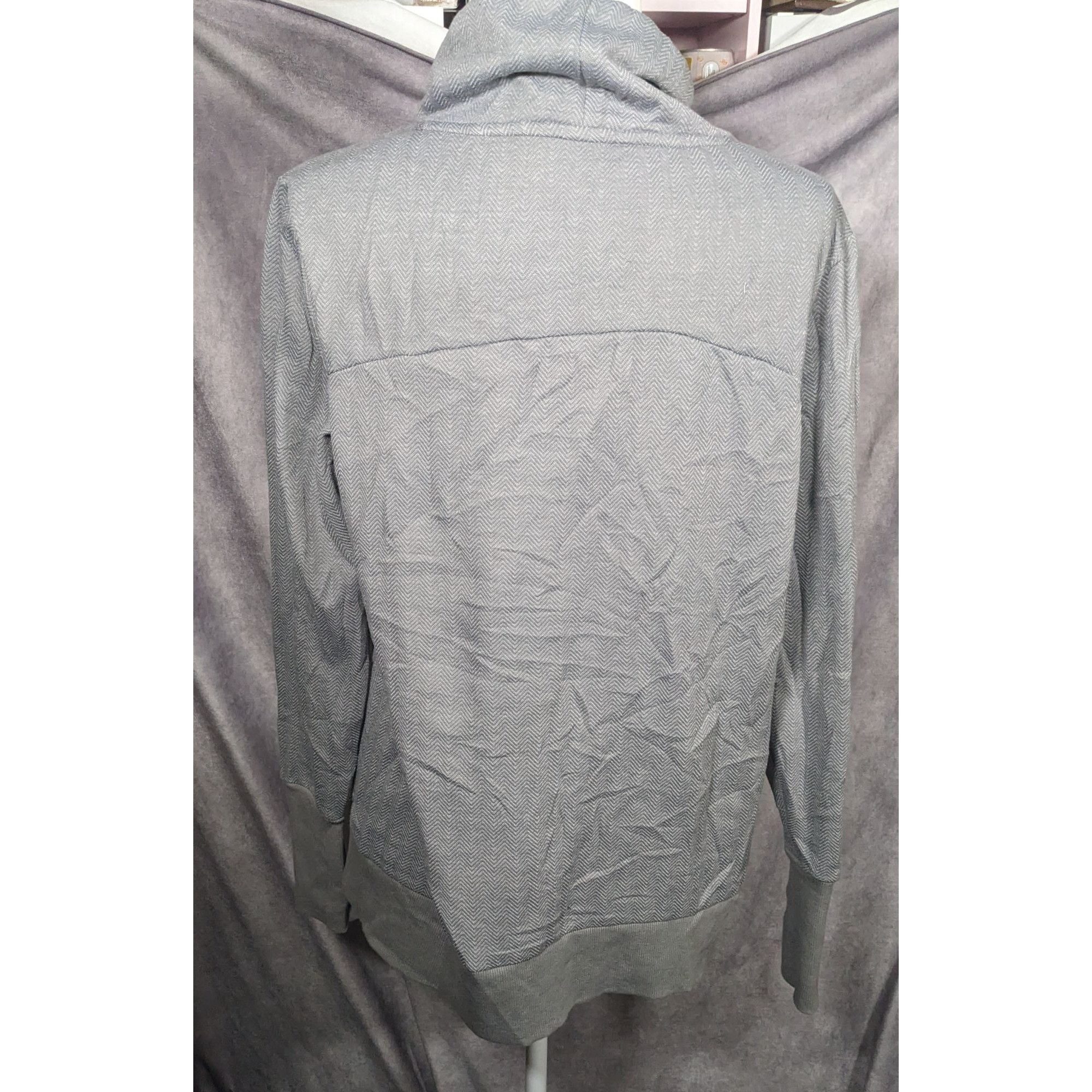 Avia Avia Athleisure Grey Cowl Neck Long Sleeve Top Size S / US 4 / IT 40 - 10 Thumbnail