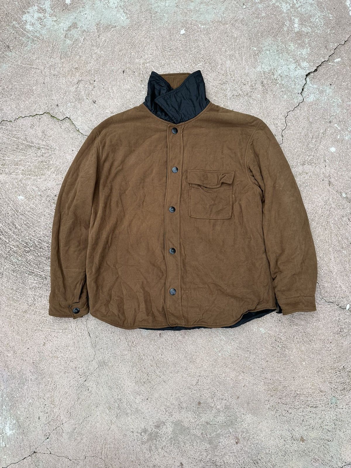 image of Massimo Osti Production Jacket Brown, Men's (Size Medium)