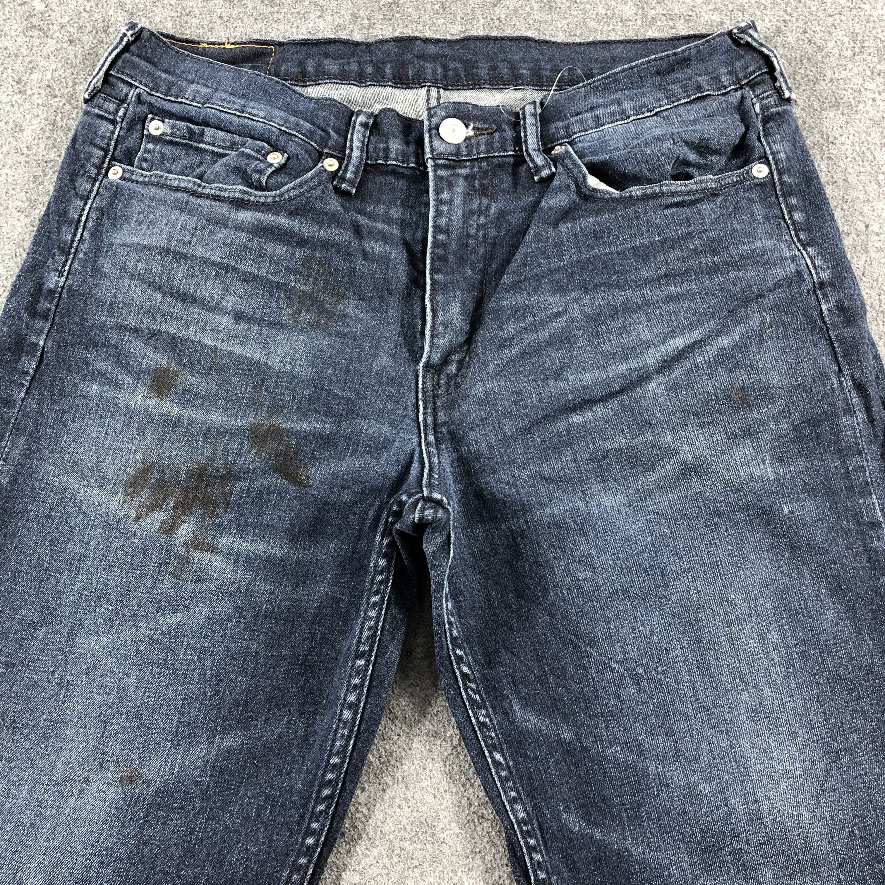 Levi's Vintage Blue Wash Levis 514 Jeans-J2484 Size US 35 - 3 Thumbnail