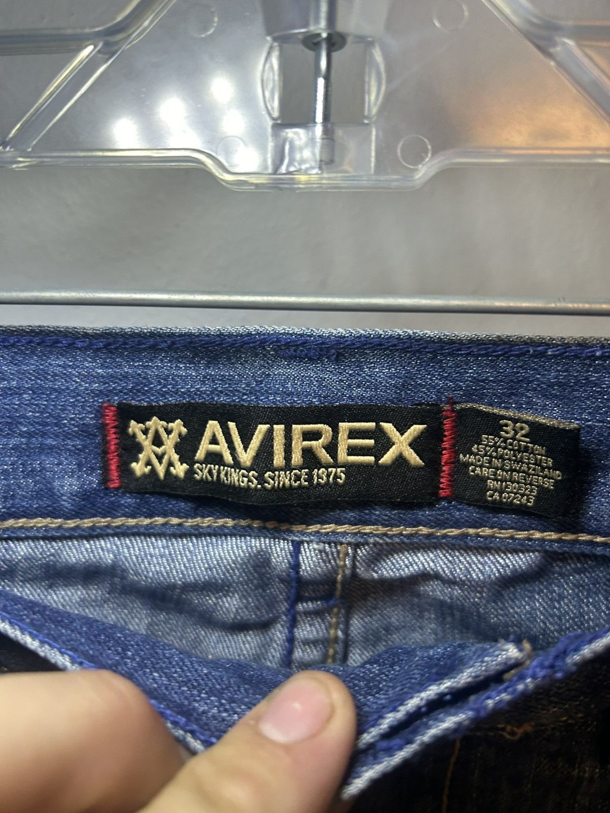 Avirex Vintage Avirex baggy denim shorts Size US 32 / EU 48 - 3 Thumbnail