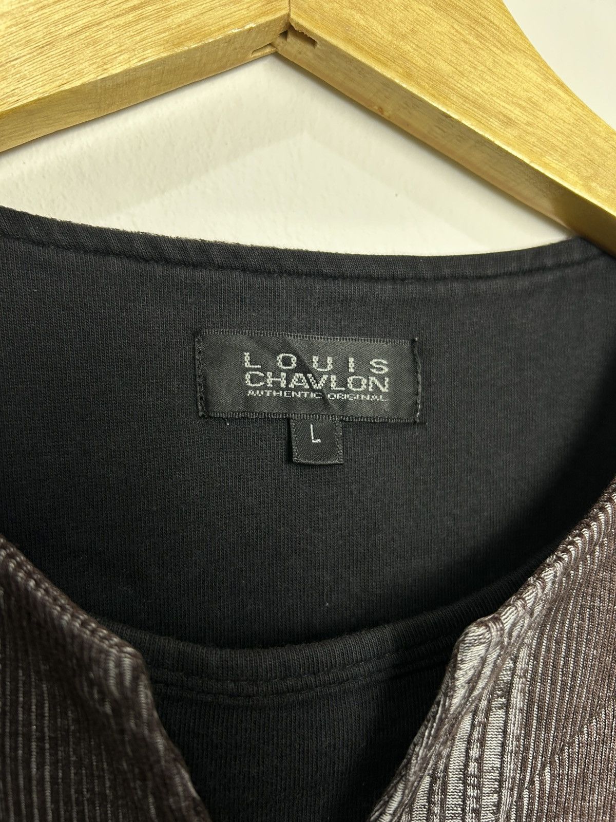Japanese Brand Louis Chavlon sick rock style double layer shirt Size US L / EU 52-54 / 3 - 4 Thumbnail