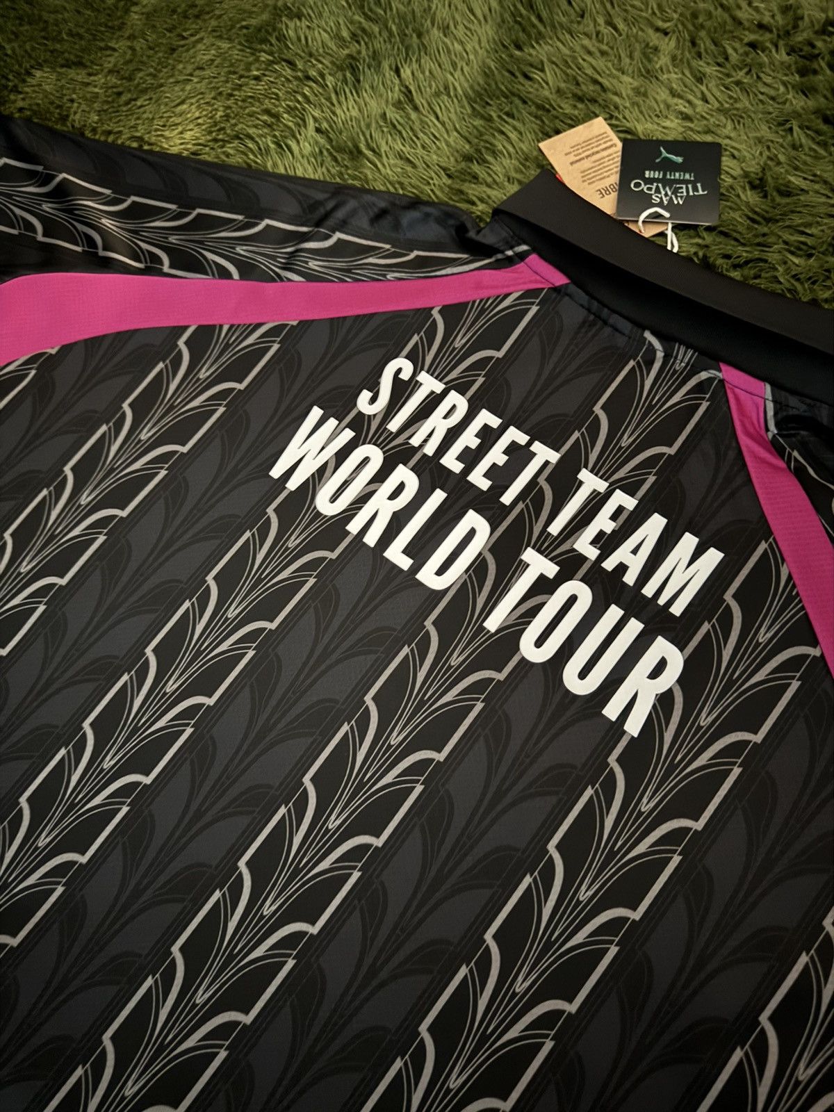 Puma × Skepta [M] Puma x Skepta MAS TIEMPO Collab Jersey Tee Black Size US M / EU 48-50 / 2 - 9 Thumbnail