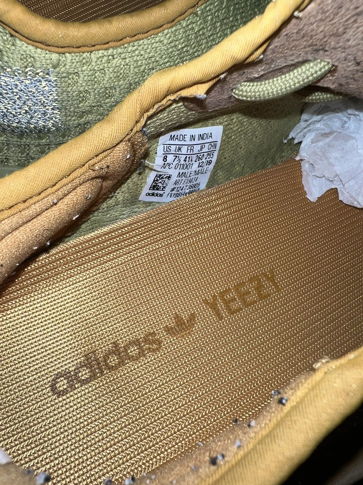Adidas × Yeezy Yeezy 350 MARSH Size US 8 / EU 41 - 7 Thumbnail