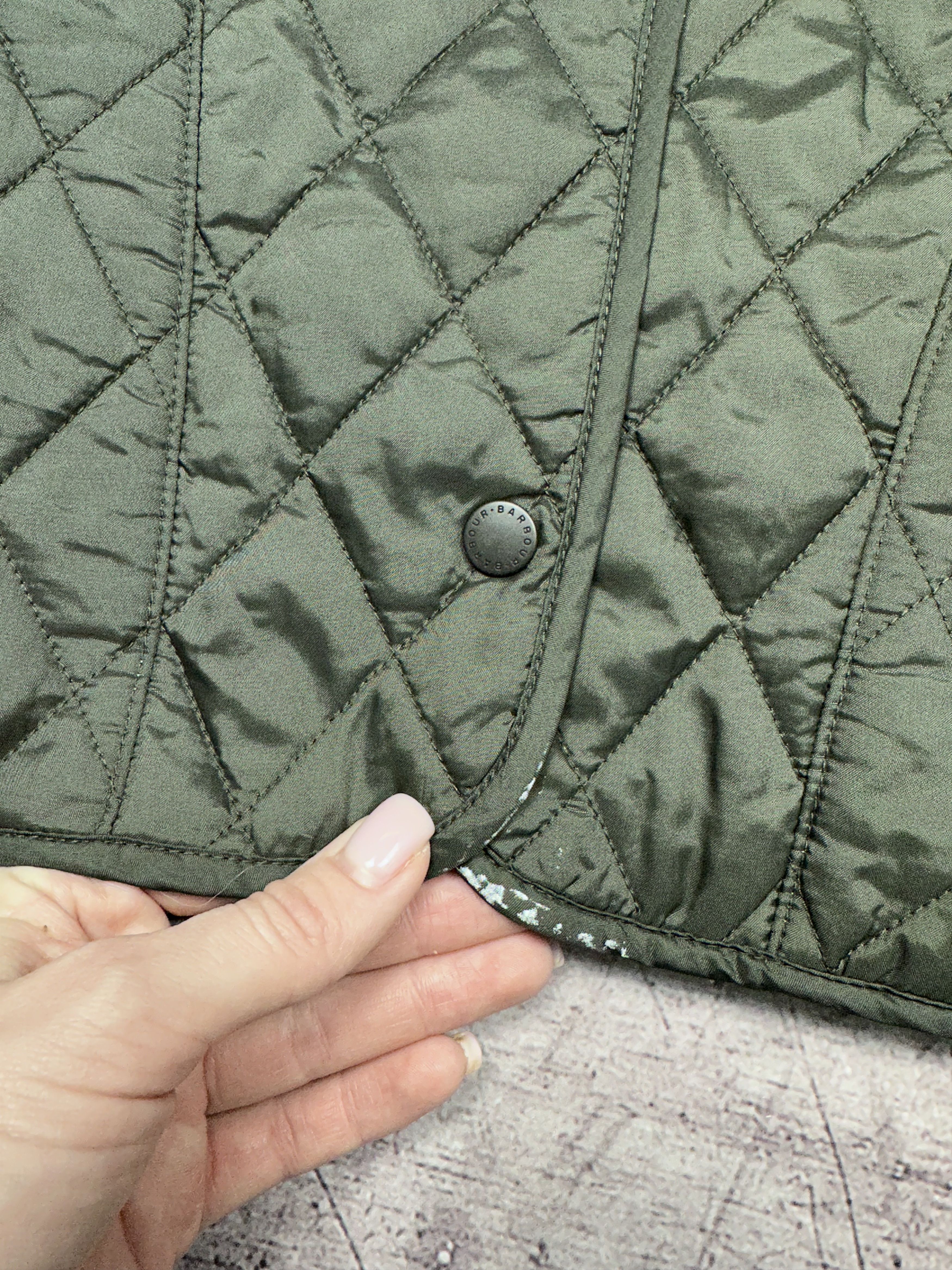 Barbour Barbour Womens Shaped Liddesdale Quilted Jacket Size L / US 10 / IT 46 - 5 Thumbnail