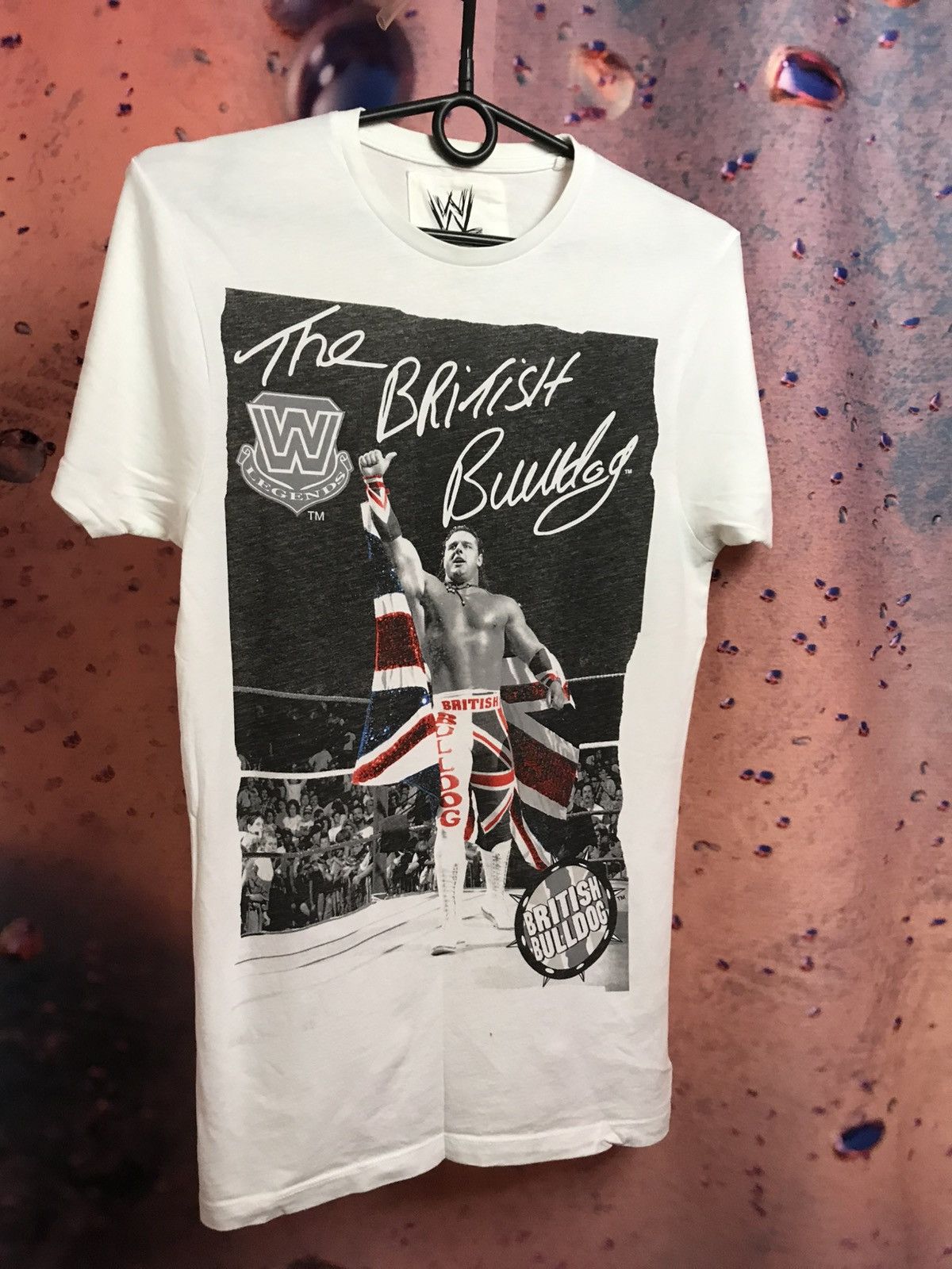 WWE Vintage British buldog wwe tee Size US XS / EU 42 / 0 - 2 Thumbnail