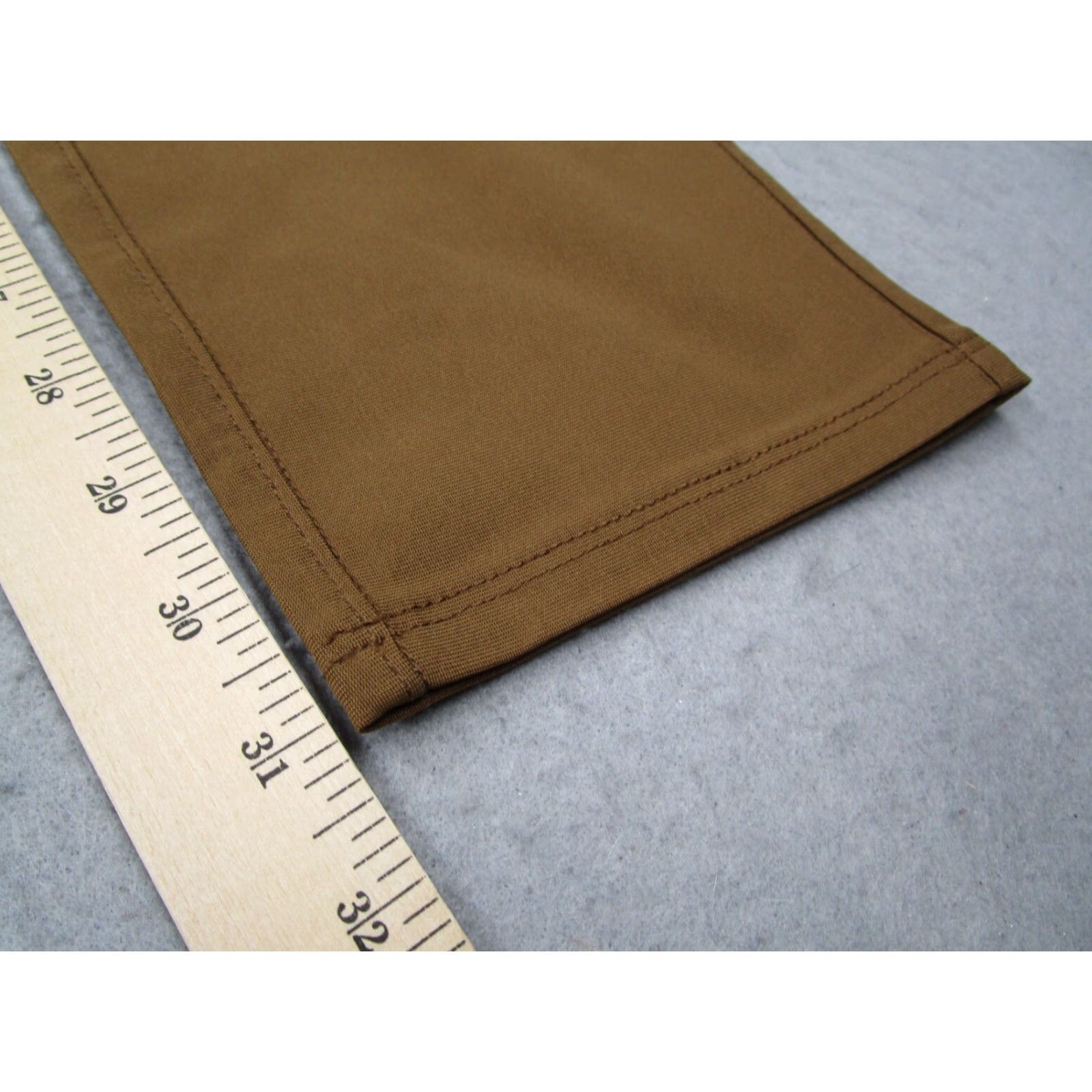 Vuori Vuori Pants Mens 28 Brown Meta V430 Performance Chino Tapered 31 Inseam Regular 28x31 Size US 28 / EU 44 - 7 Thumbnail