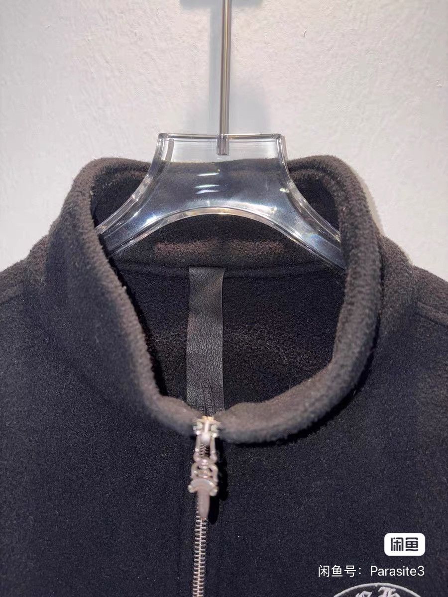 Chrome Hearts CHROME HEARTS Size M Horseshoe embroidered polar fleece sem Size US M / EU 48-50 / 2 - 2 Thumbnail