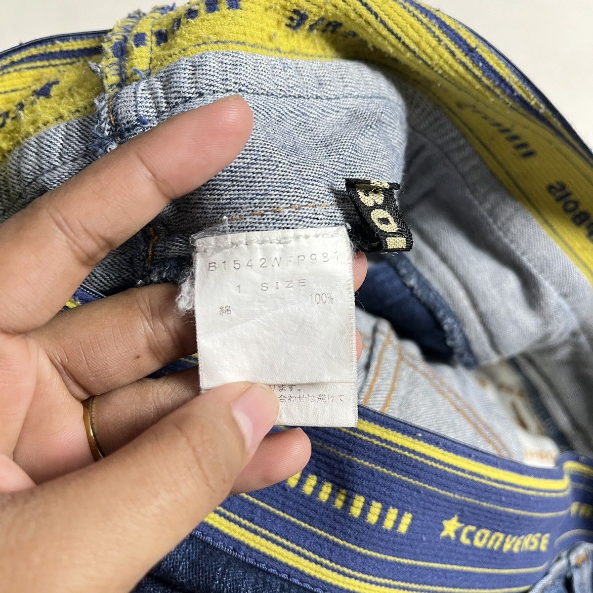 Frapbois Frapbois x converse denim Size US 32 / EU 48 - 14 Thumbnail