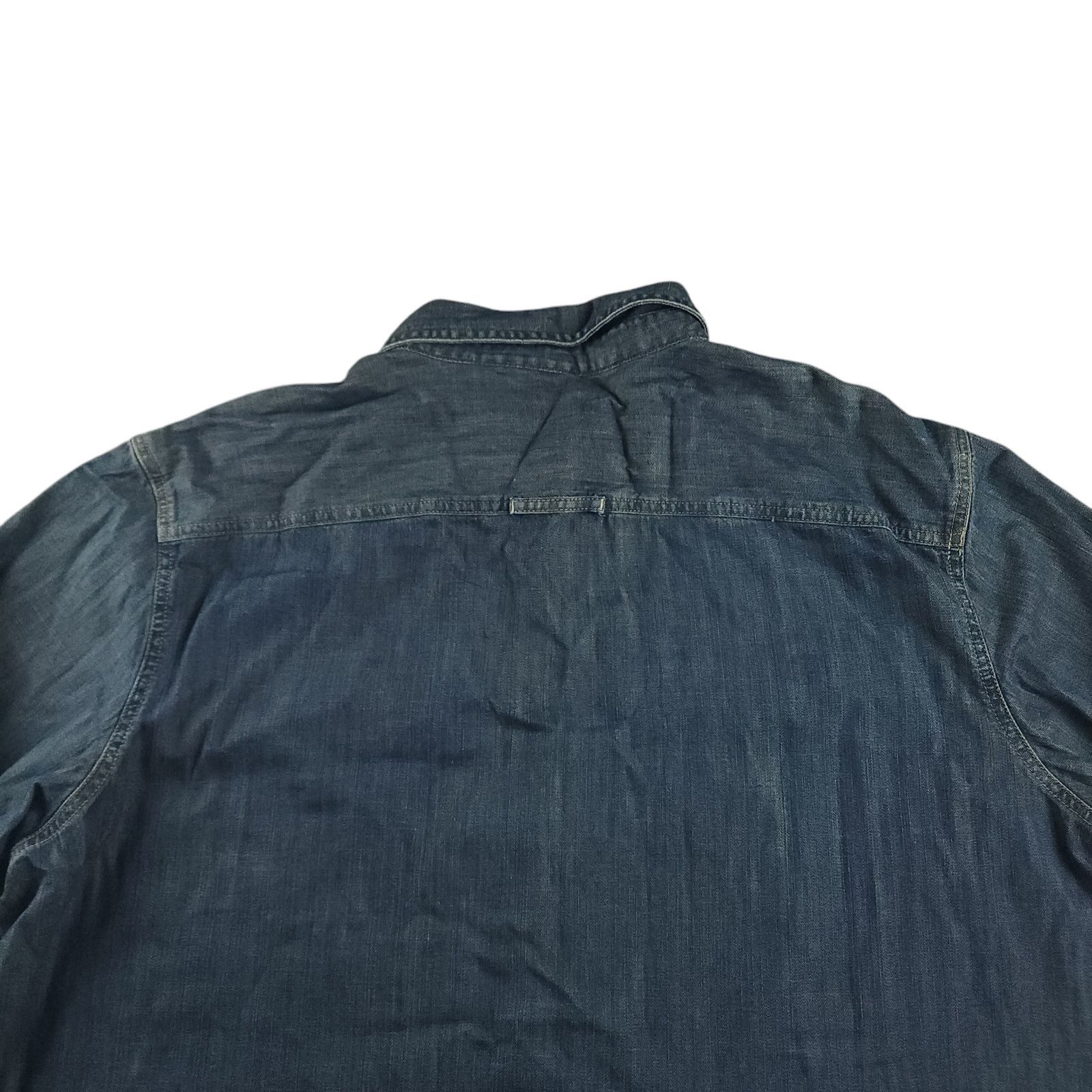 Flannel LL Bean Denim Flannel Lined Shirt Shacket XLT Size US XL / EU 56 / 4 - 11 Thumbnail